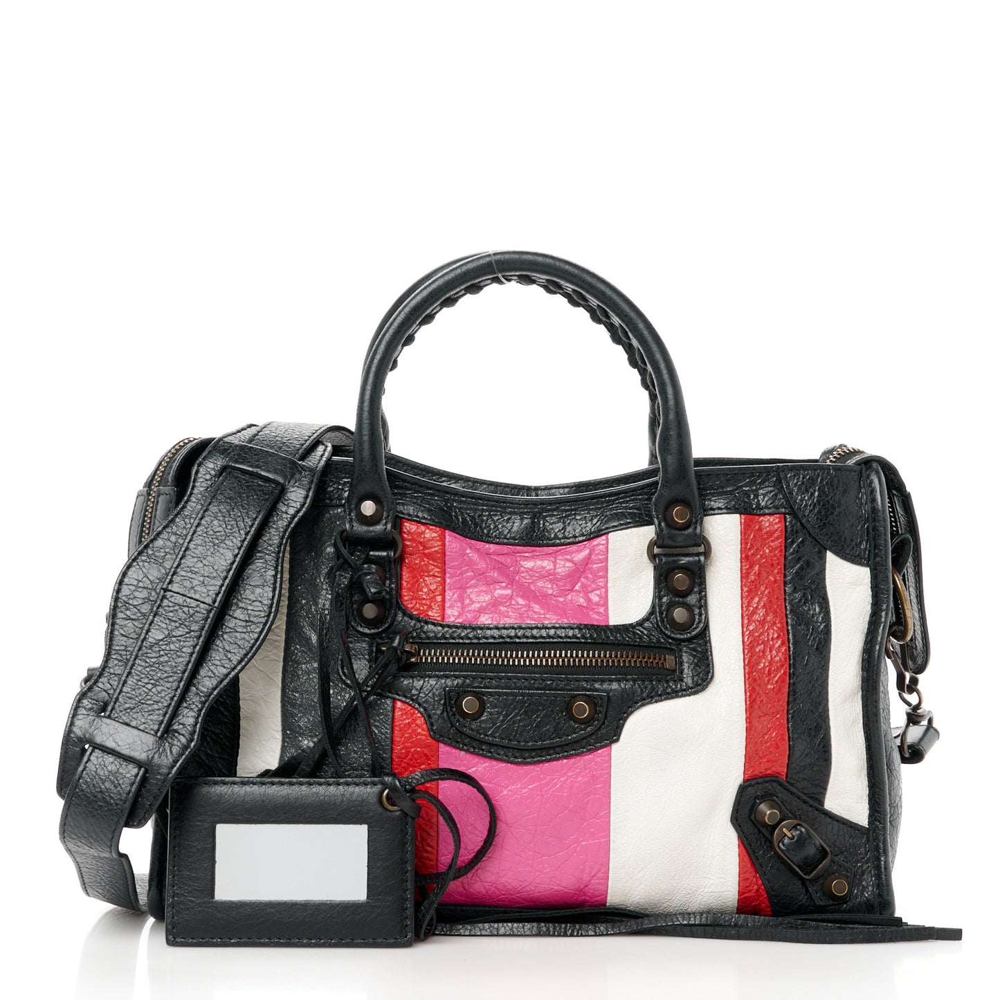 Agneau Arena Multicolore Classic Hardware S City Rose Gris White Black Rouge