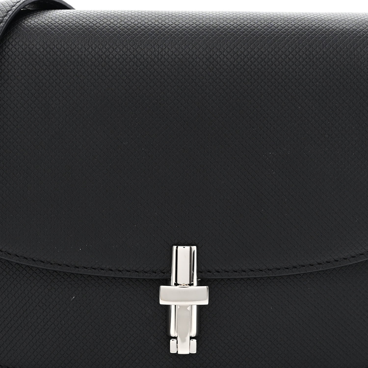 The Row Stamped Saddle Calfskin The Sofia 8.75 Crossbody Black 8 of 11
