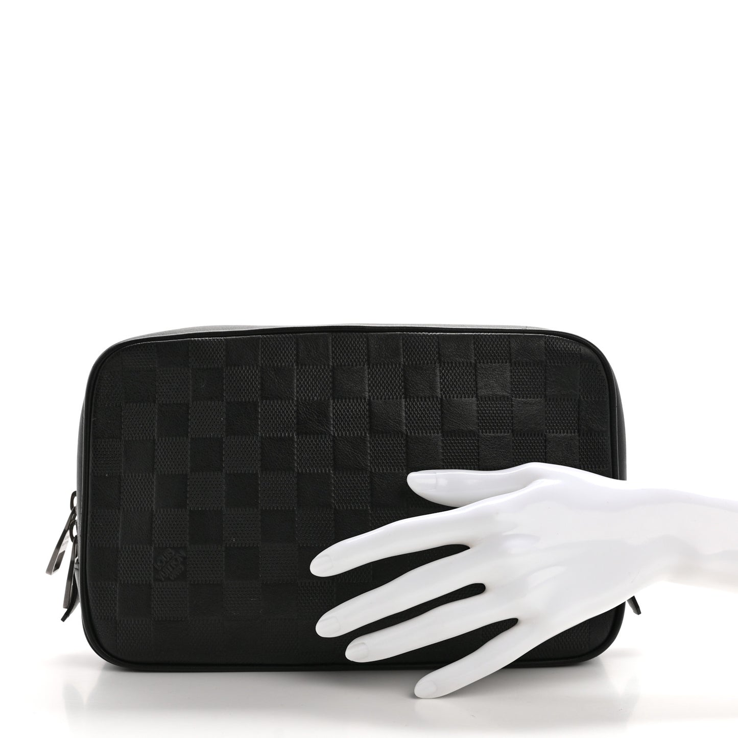 Damier Infini Toiletry Pouch Onyx