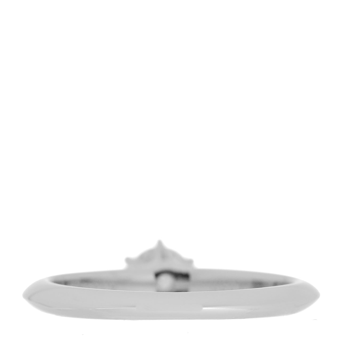 Platinum Diamond .31ct Solitaire Engagement Ring 46 3.75