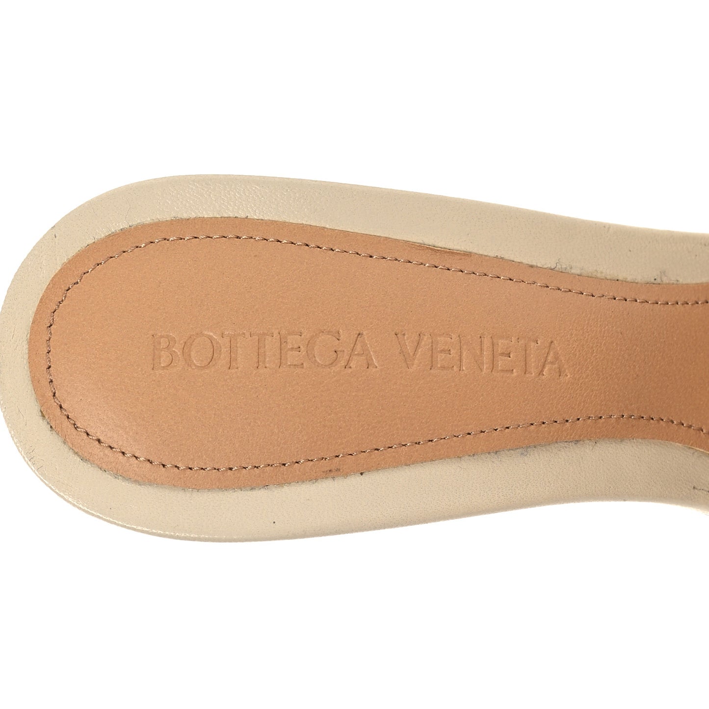 Shiny Nappa Intrecciato The Board Sandals 35 Wax