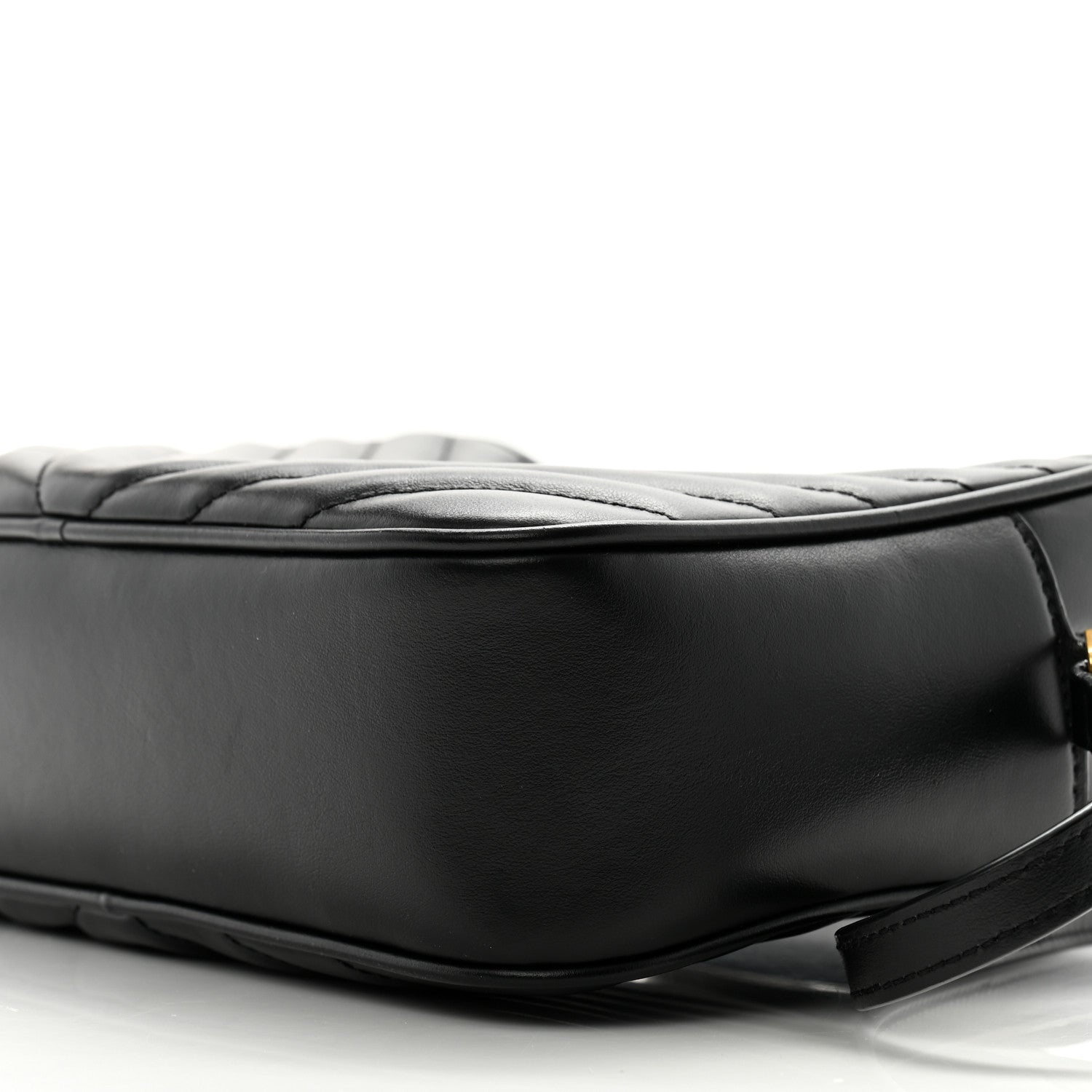 Saint Laurent Calfskin Matelasse Monogram Lou Camera Bag Black 10 of 13