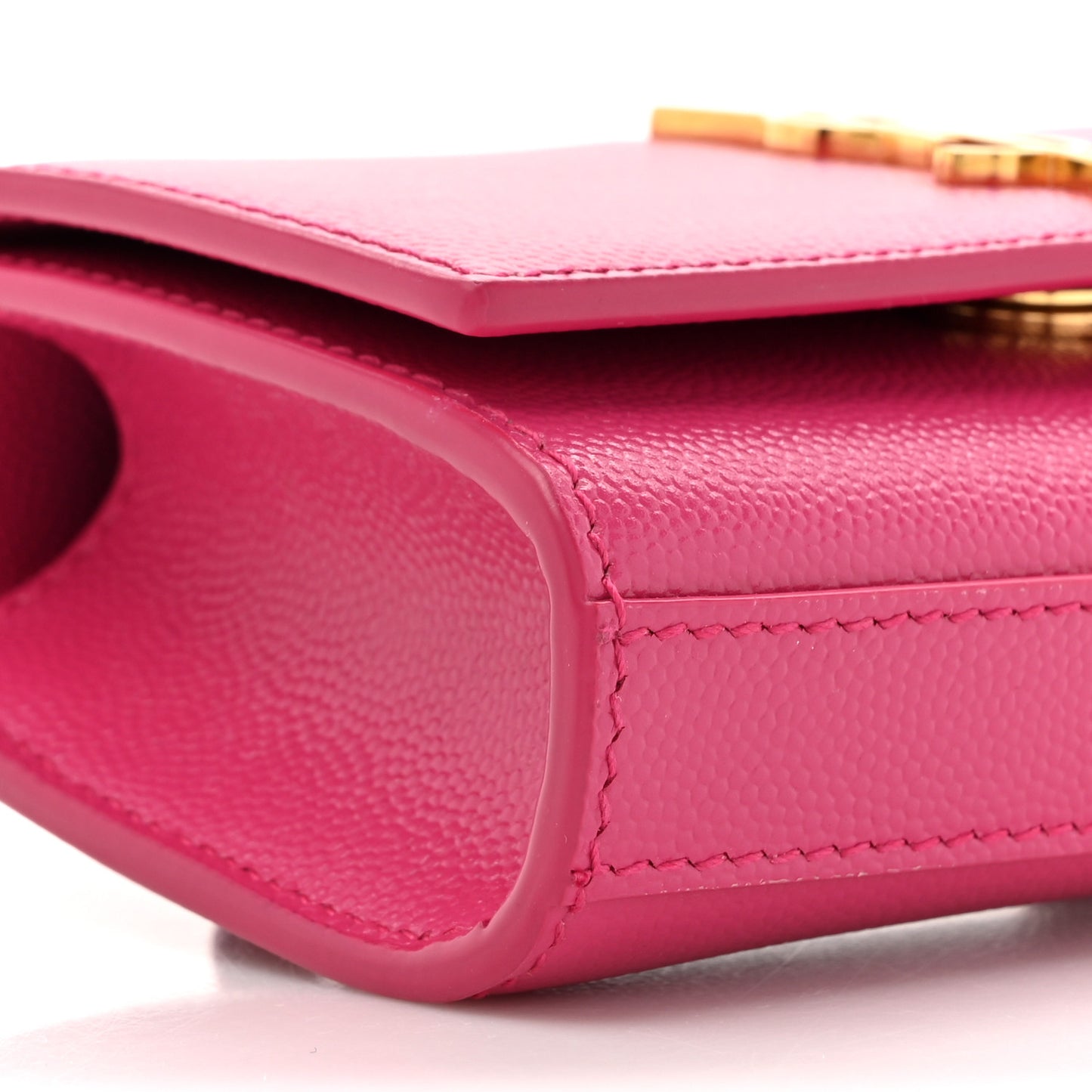 Grain De Poudre Monogram Kate Belt Bag Fuchsia