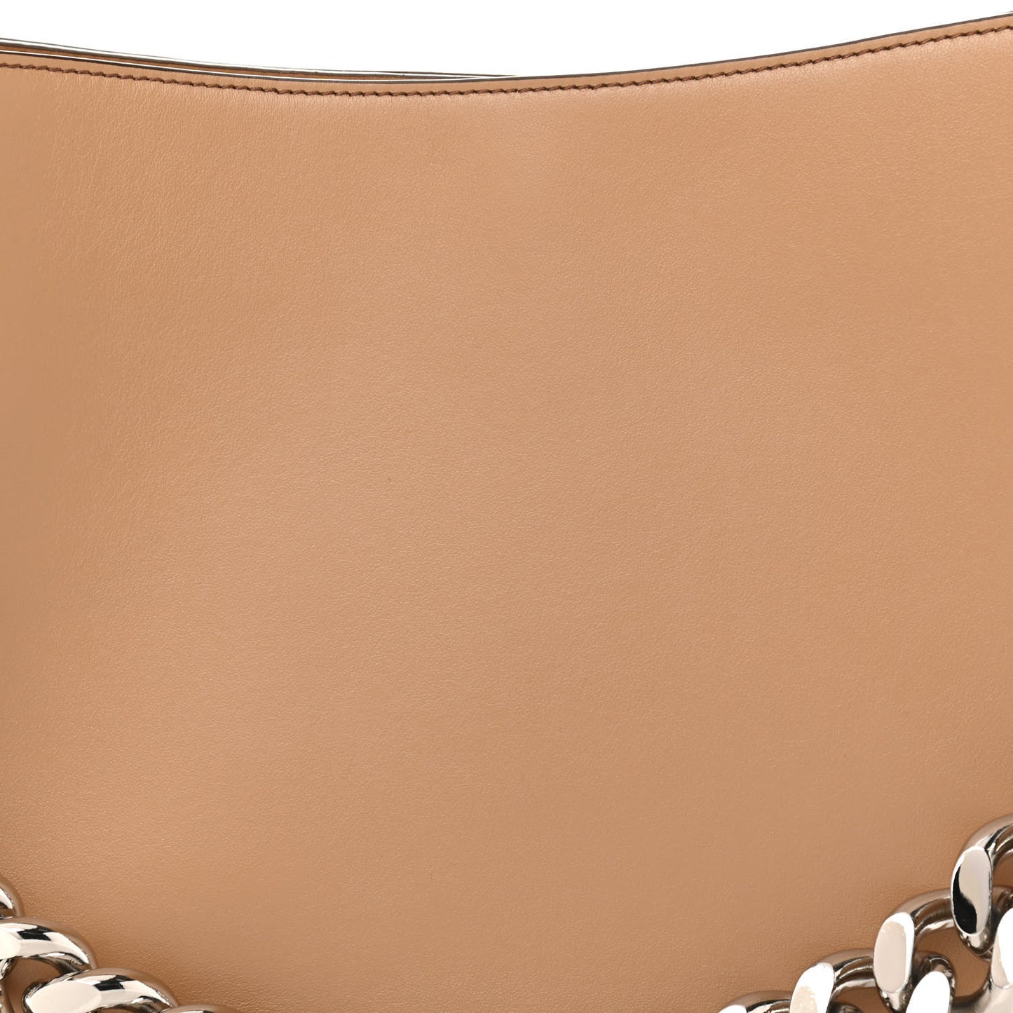 Eco Alter Nappa Large Frayme Shoulder Bag Sand