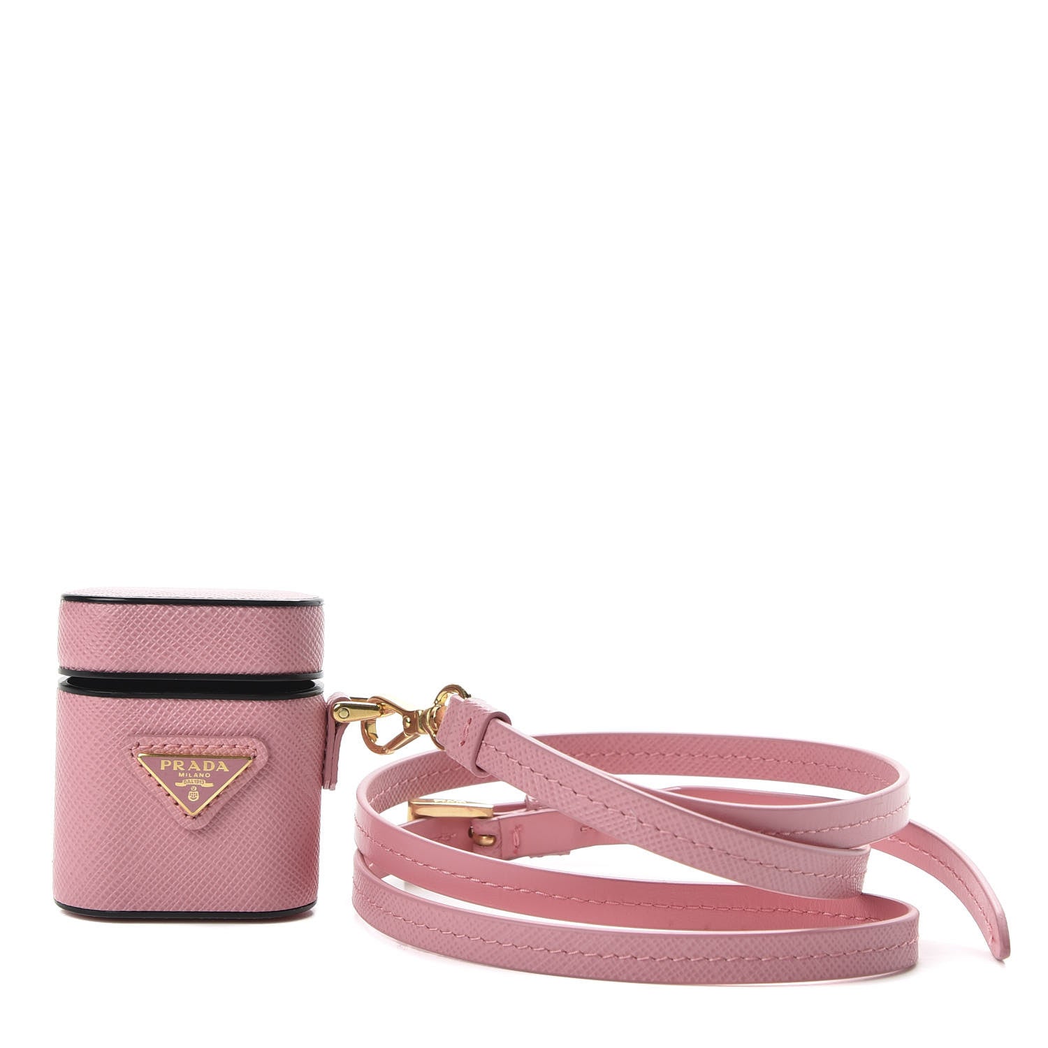 Prada Saffiano iPhone Airpods Case Pink 644308 – FASHIONPHILE