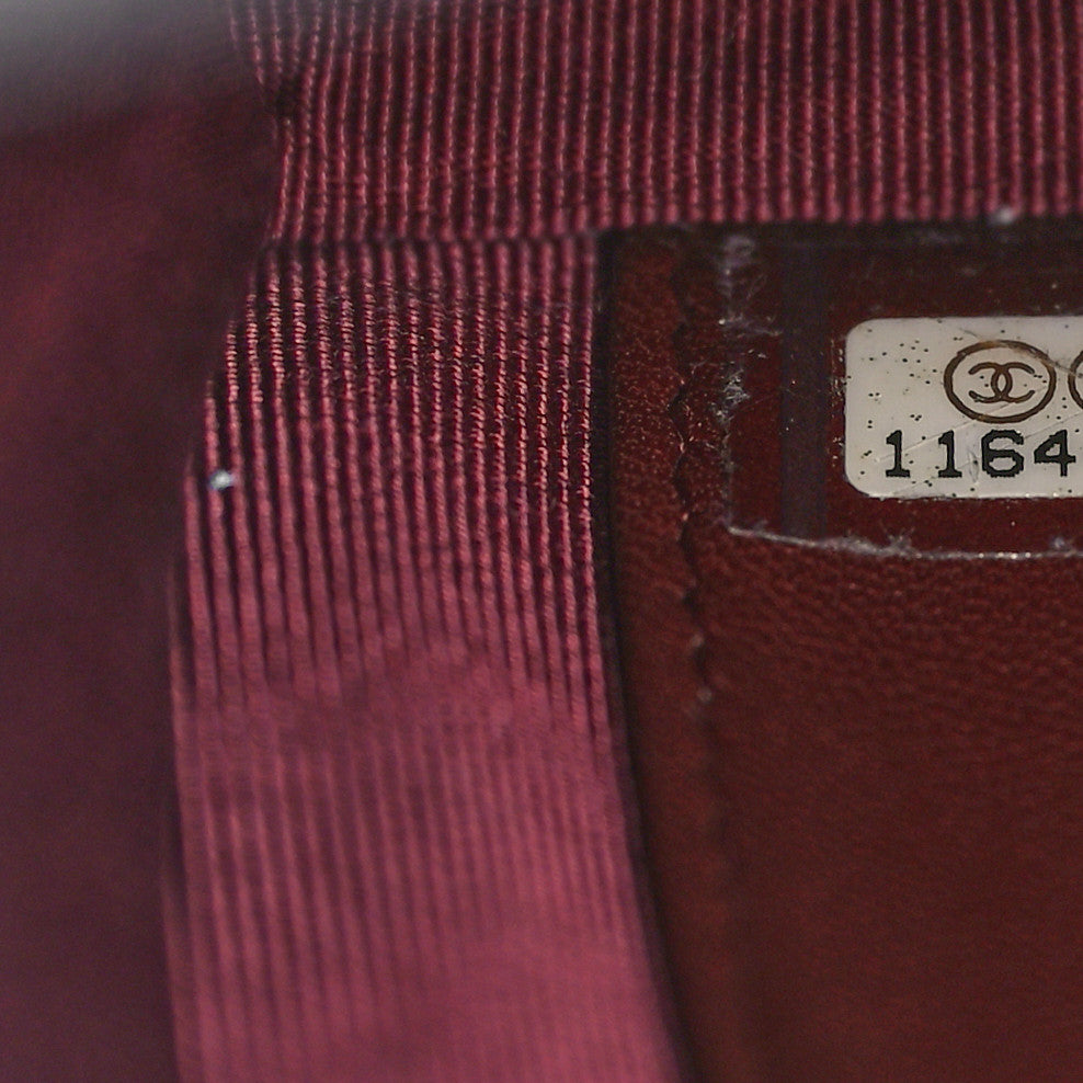 Chanel Lambskin Quilted Wallet On Chain WOC Black 7 of 11