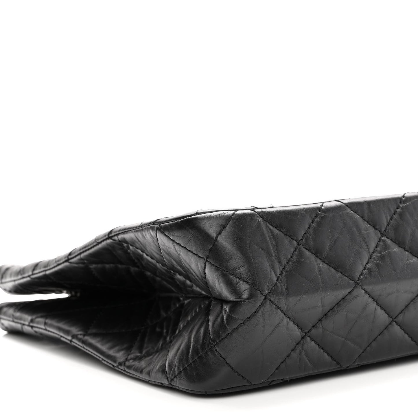 Aged Calfskin Reissue 2.55 Tote Black