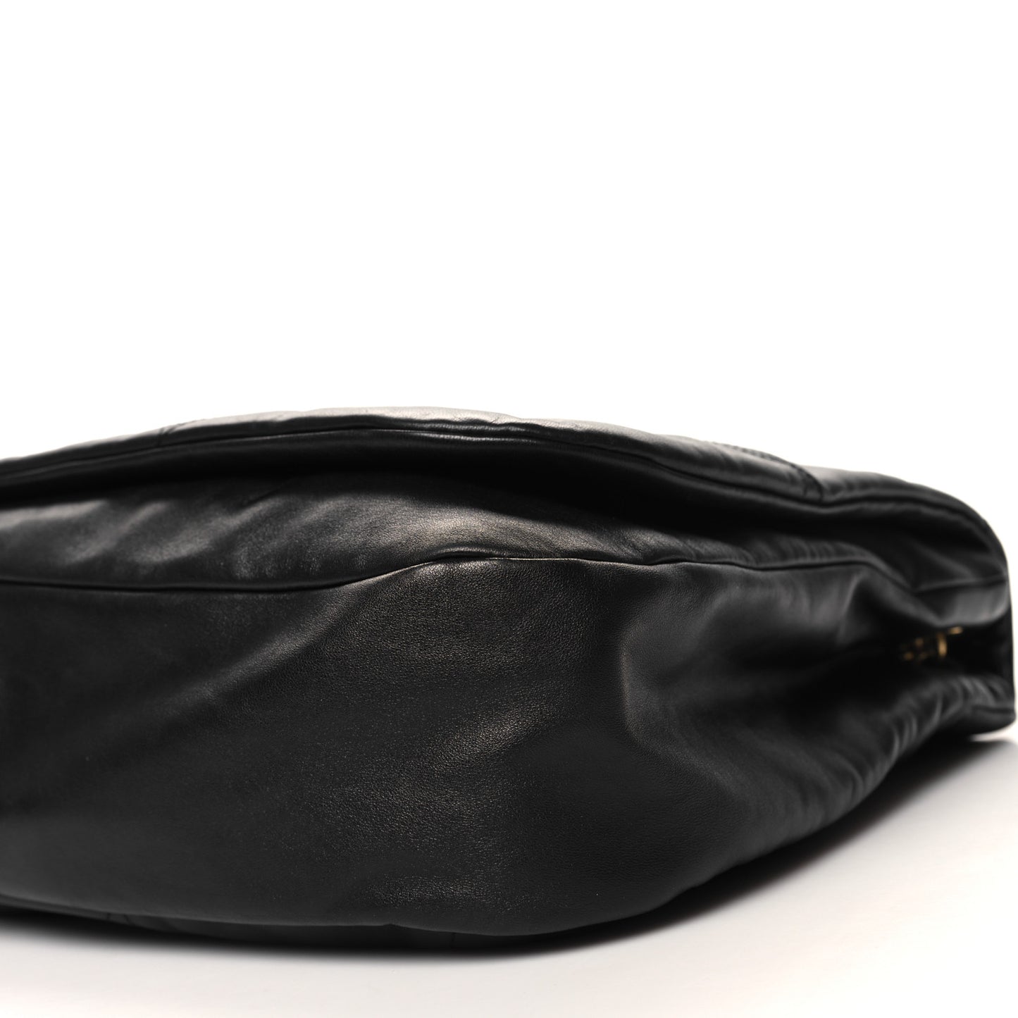 Lambskin Matelasse Monogram Large Jamie 4.3 Black
