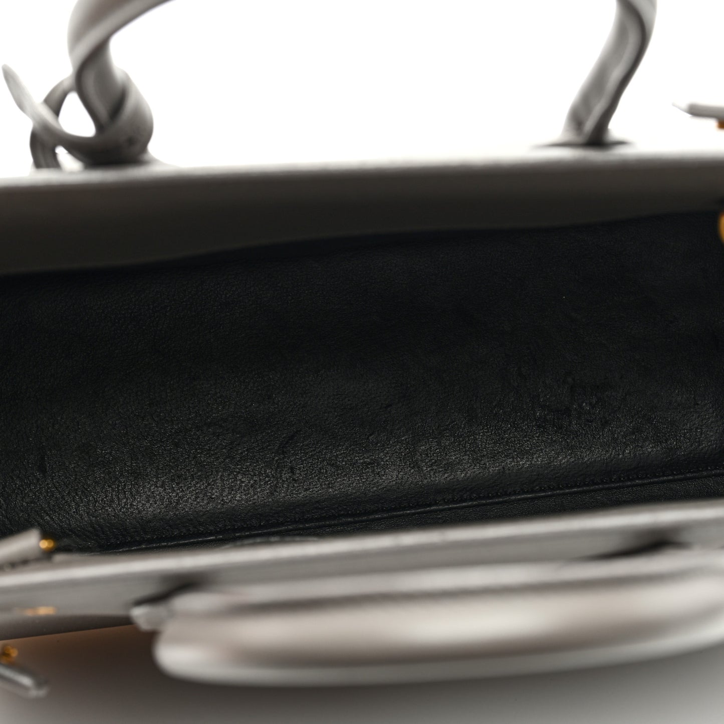 Calfskin Baby Sac De Jour Fog