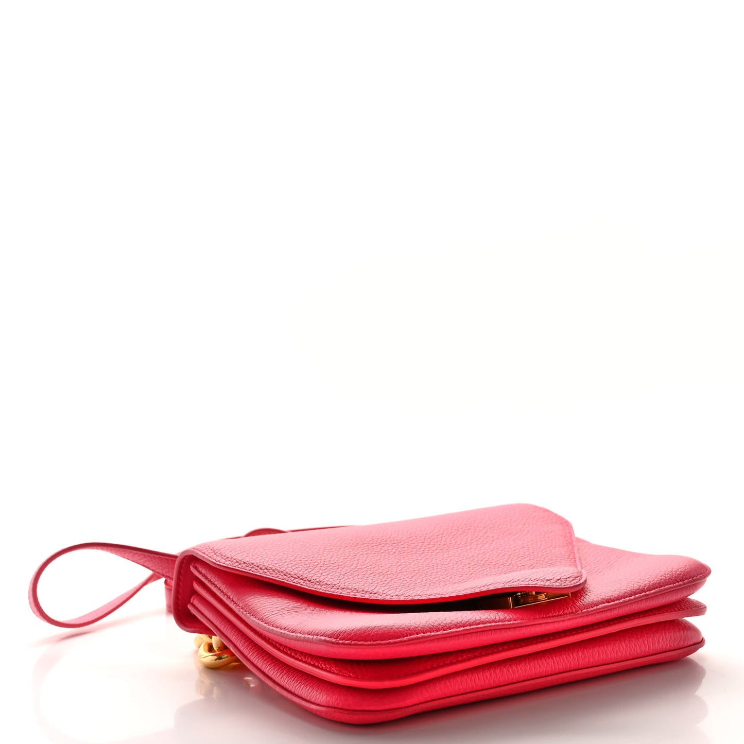 BOTTEGA VENETA Calfskin Mount Envelope Bag Pink