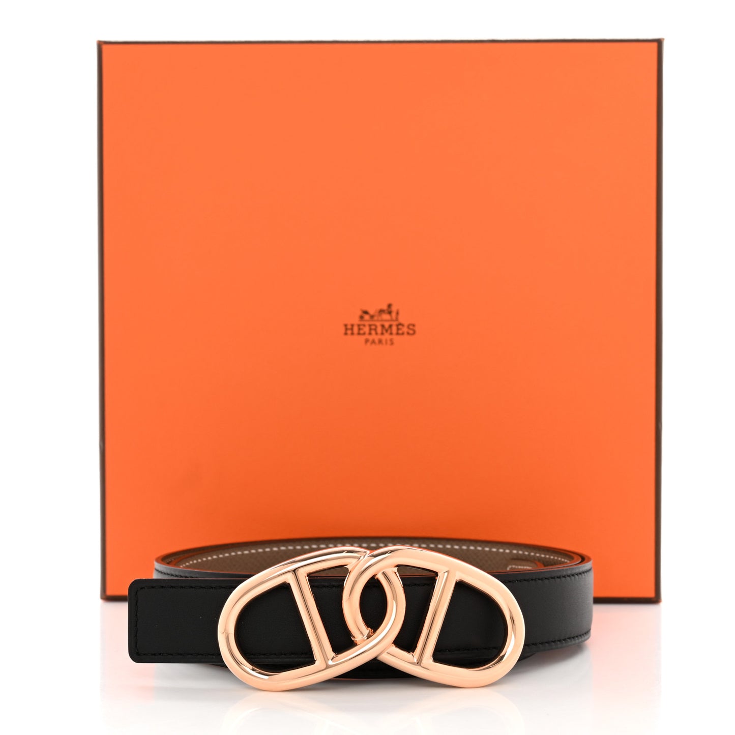 Epsom Swift 24mm Escale Belt 85 Black Etoupe