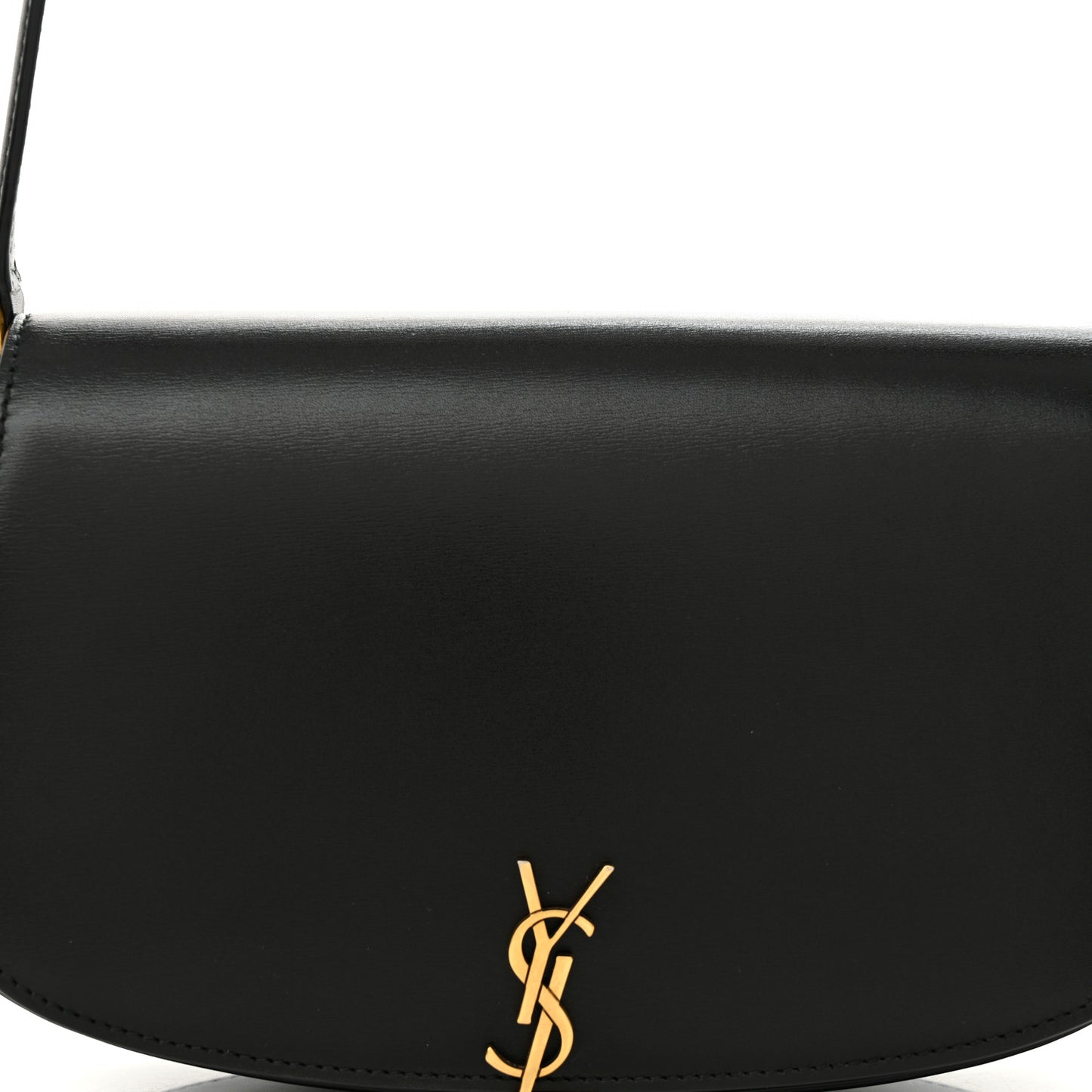 Box Calfskin Mini Voltaire Shoulder Bag Black