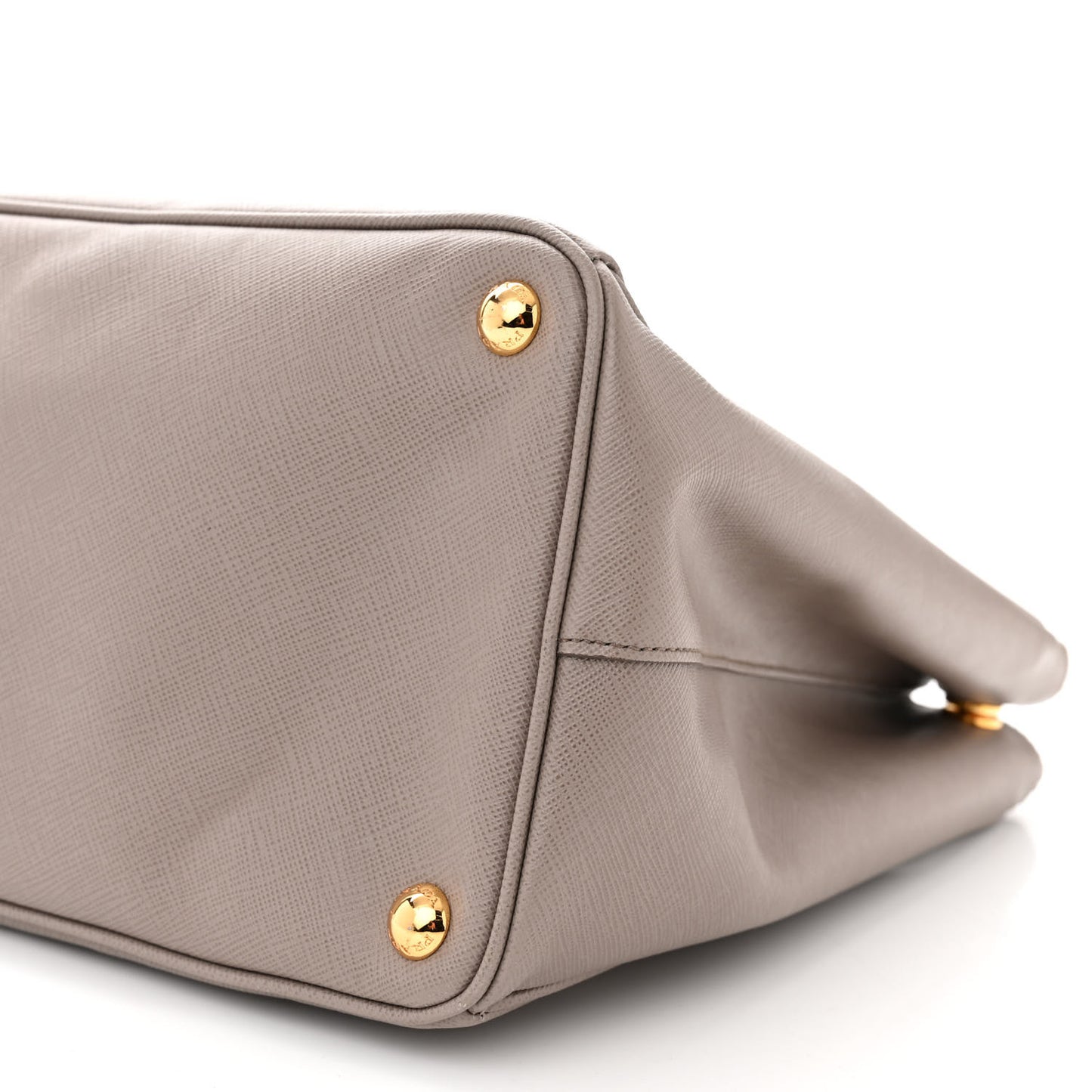 Saffiano Medium Galleria Double Zip Tote Argilla