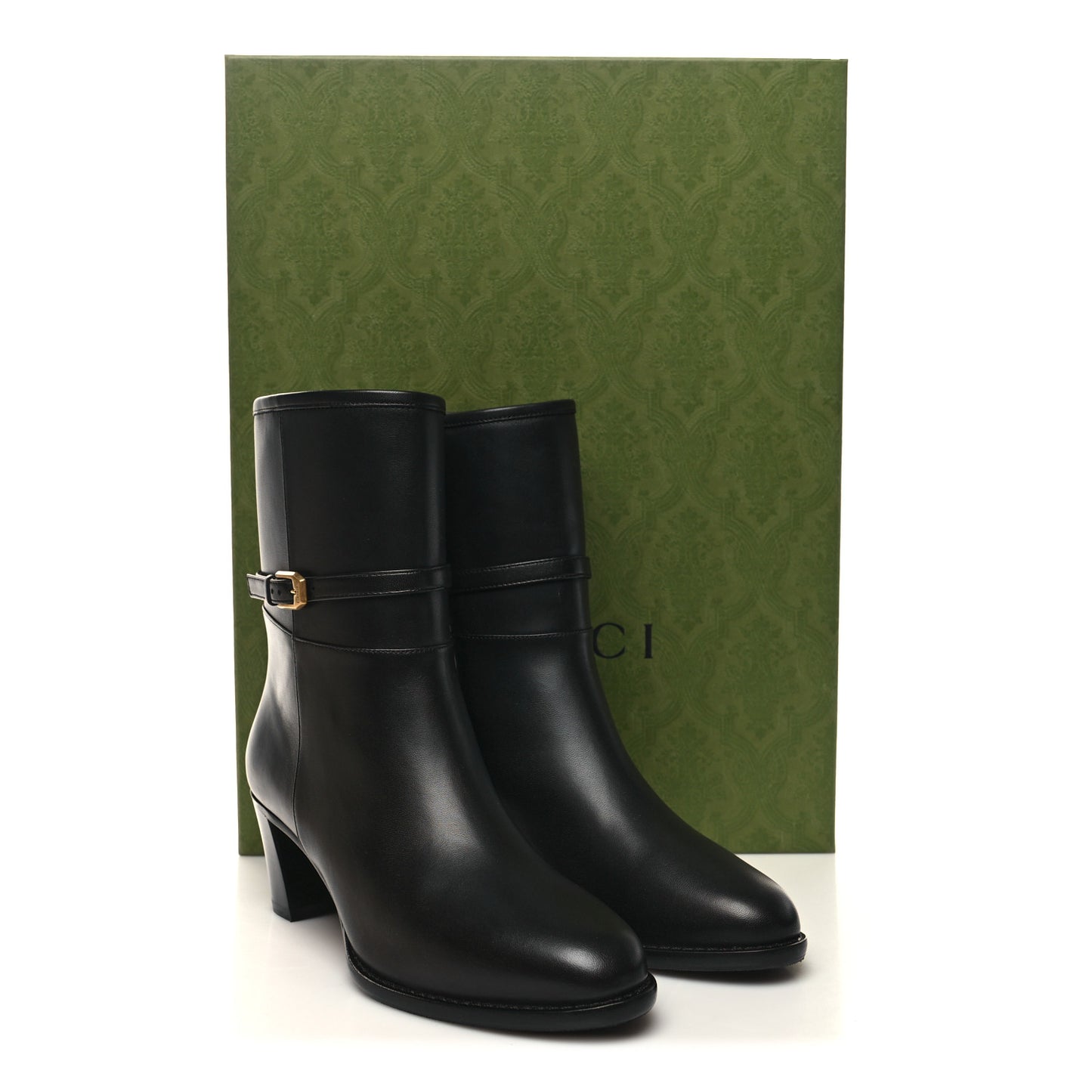 Nappa Charlotte Ankle Boots 36 Black