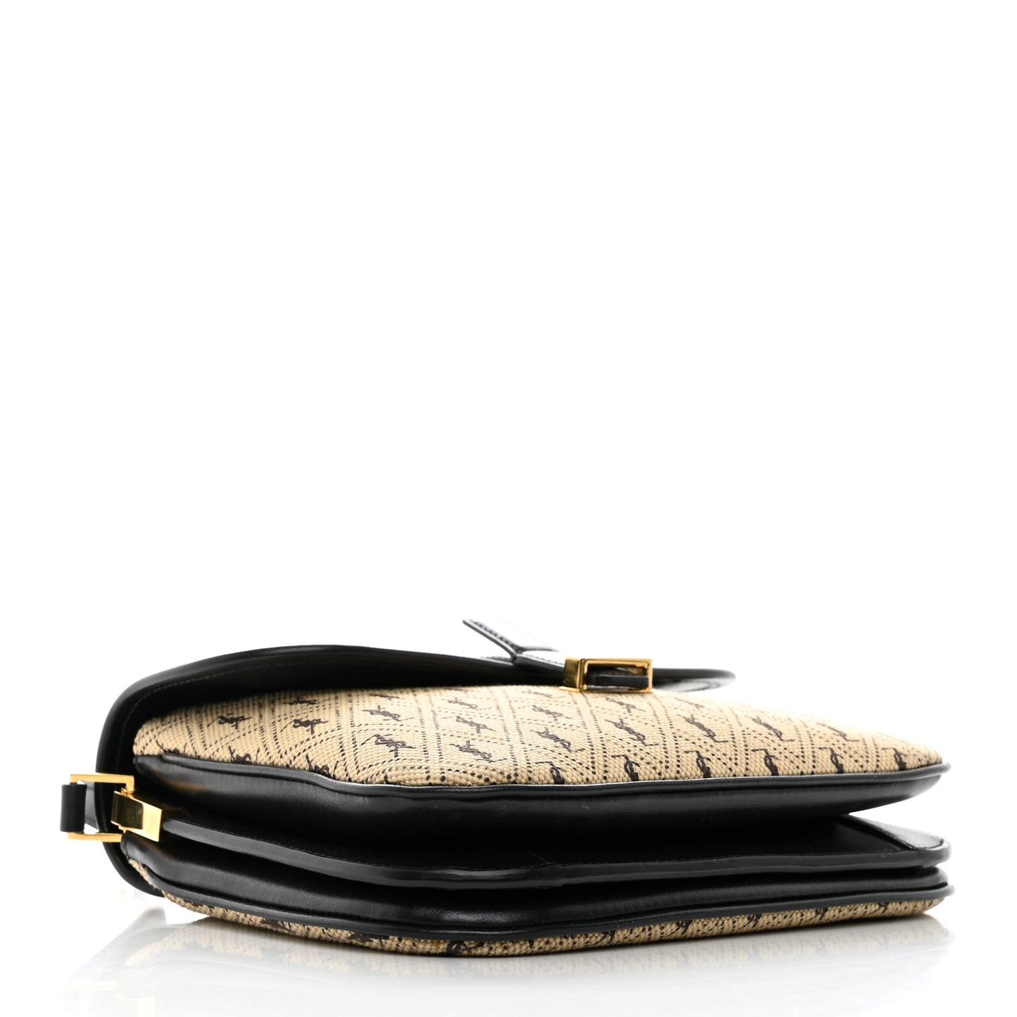 Canvas Small Le Monogramme Satchel Beige Black