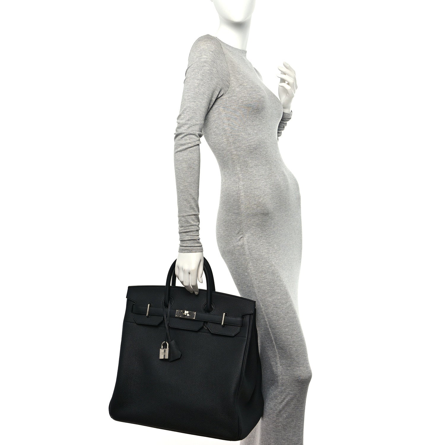Hermes Togo HAC Birkin 40 Black 2 of 12