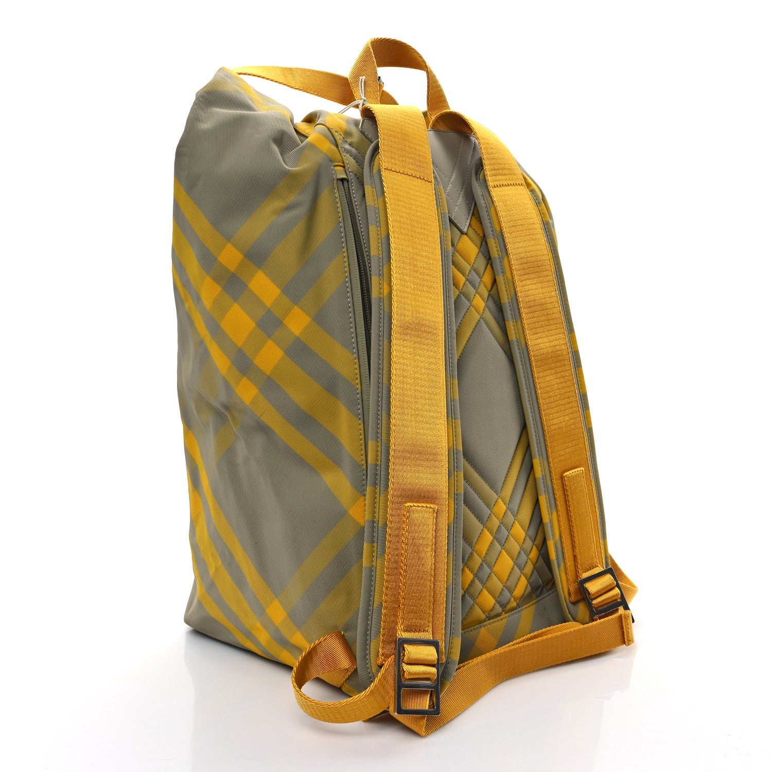 Burberry Nova Check Roll Backpack Hunter 3 of 10