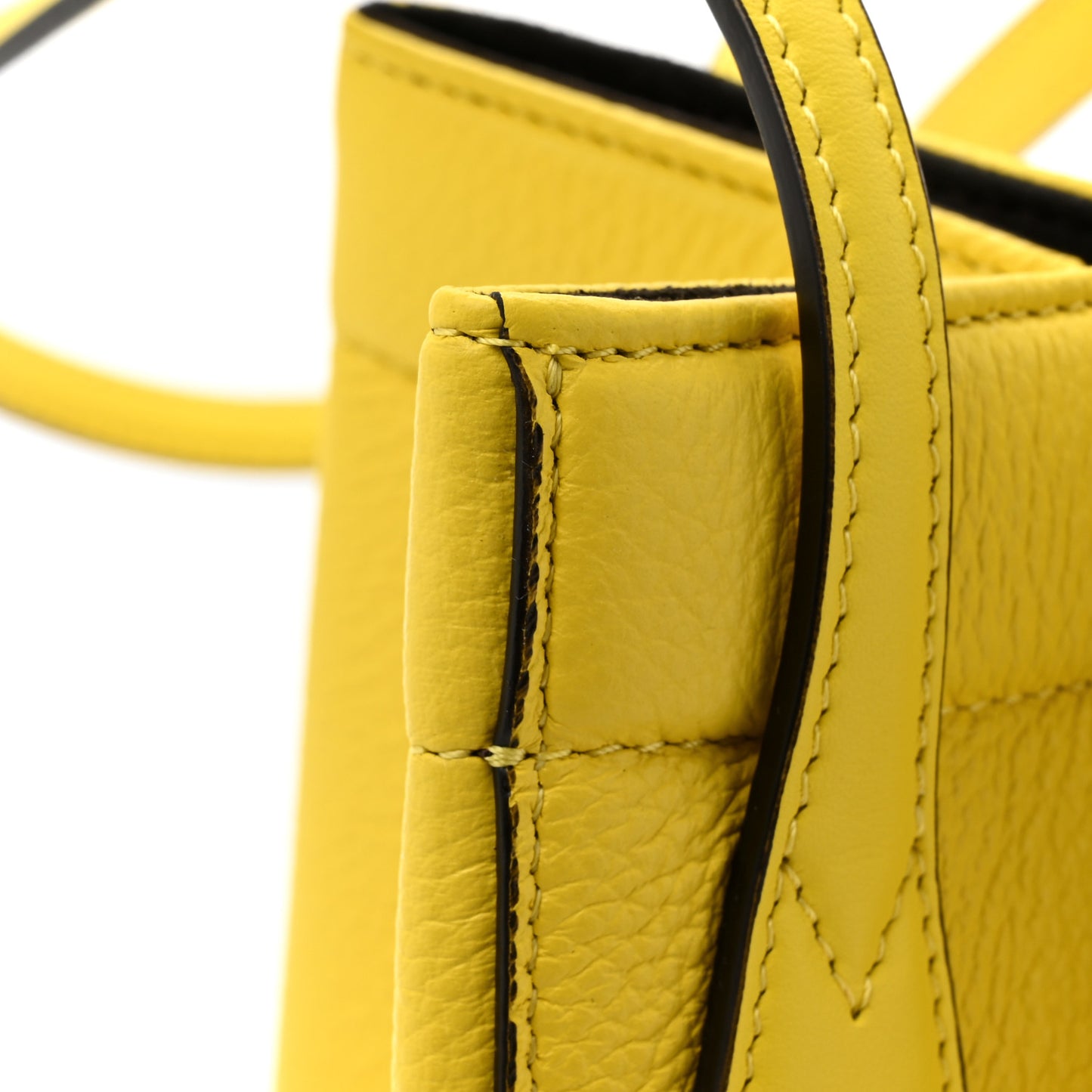 Cuoio Romano Selleria Mini Fendi Origami Yellow