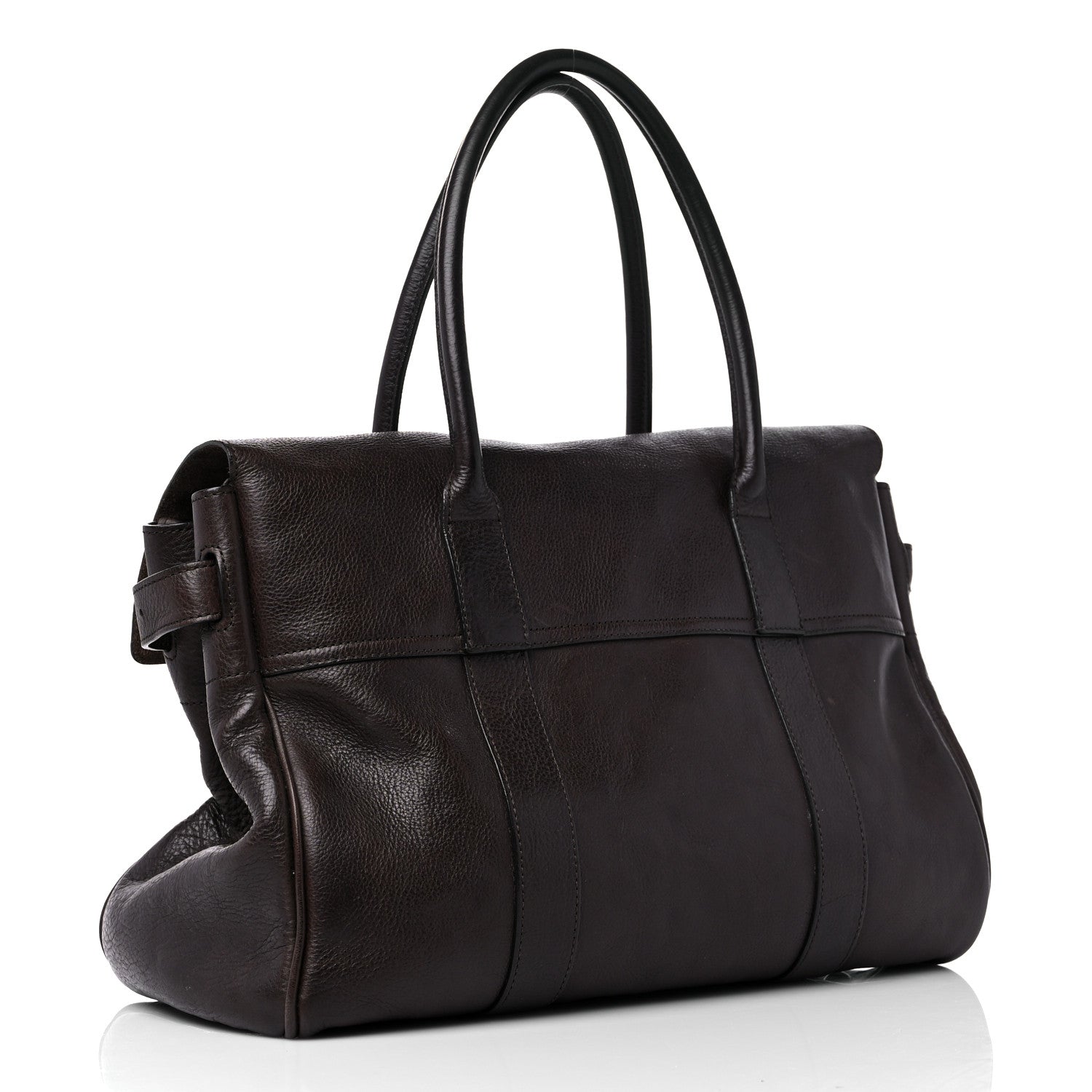 Mulberry Natural Vegetable Tanned Bayswater Chocolate 3 of 17
