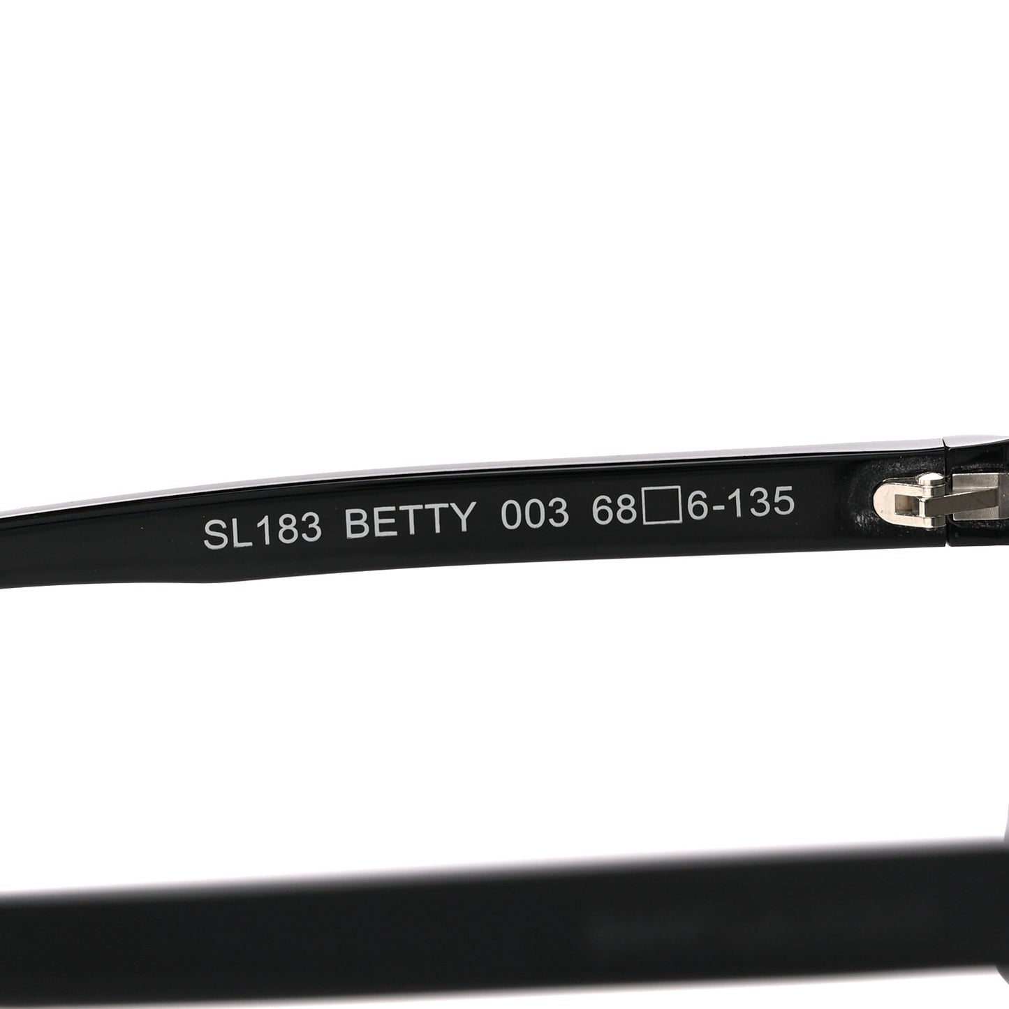 Acetate Betty Sunglasses SL183 Black