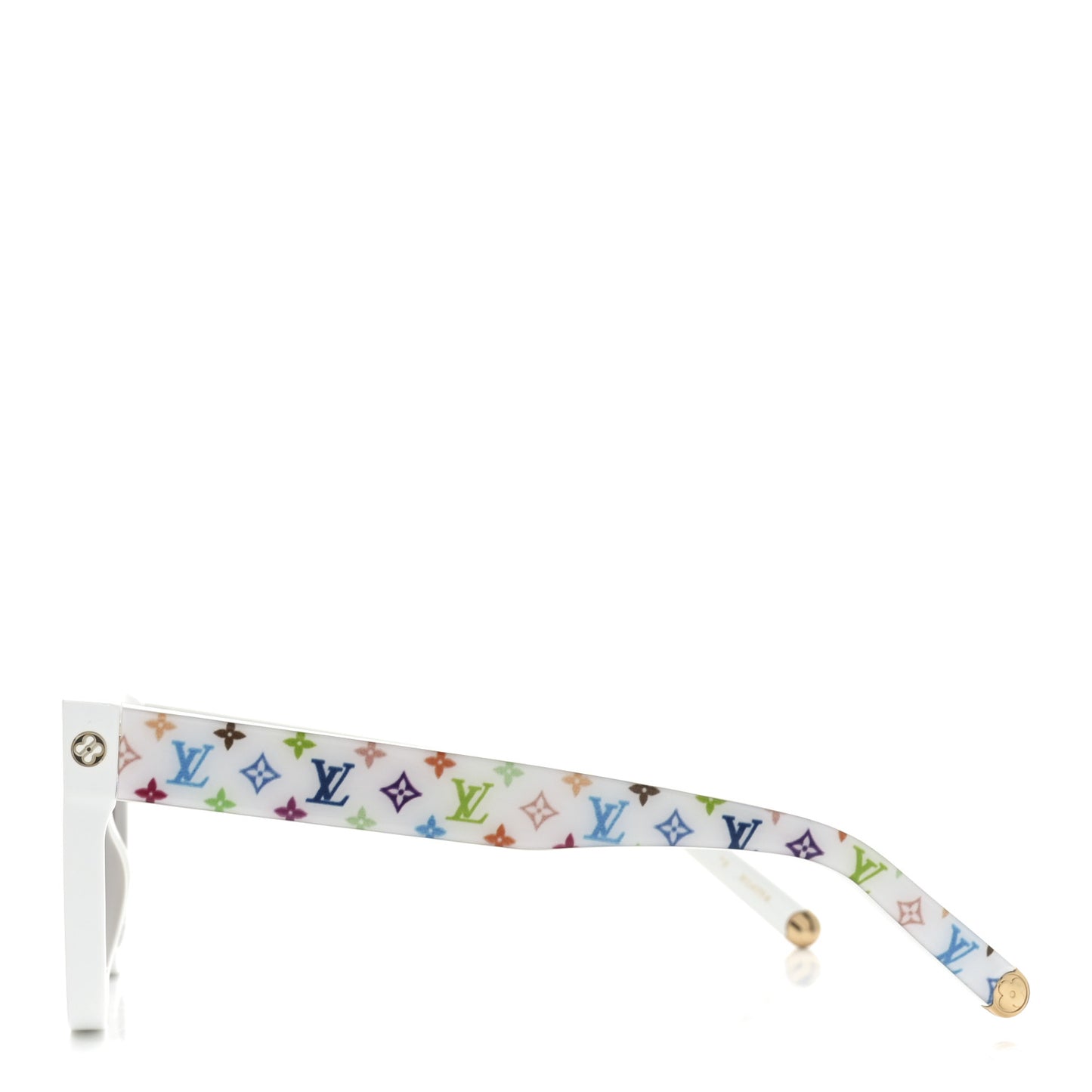 LV X TM Acetate My Monogram Sunglasses Z2725W White Multicolor