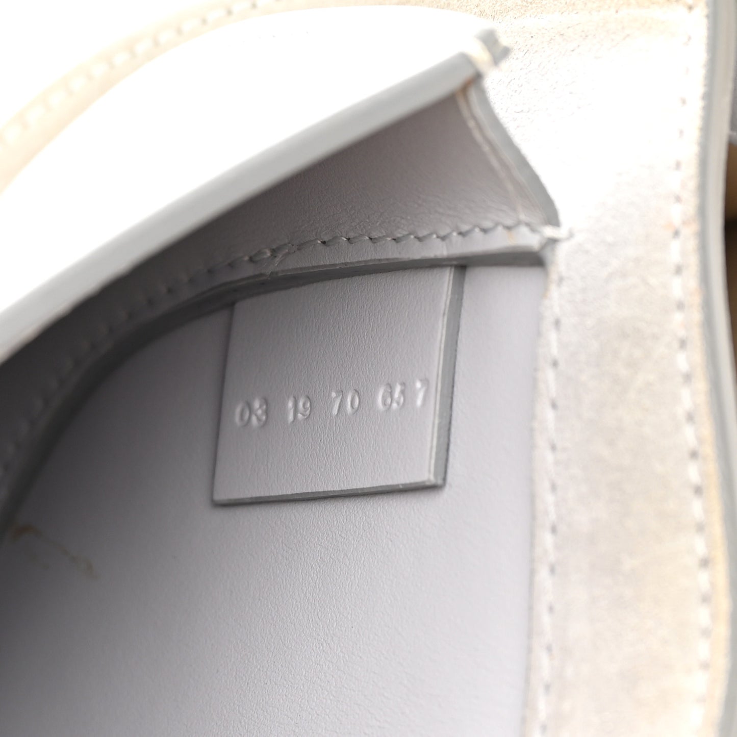 Calfskin Small Tess Bag Light Cloud