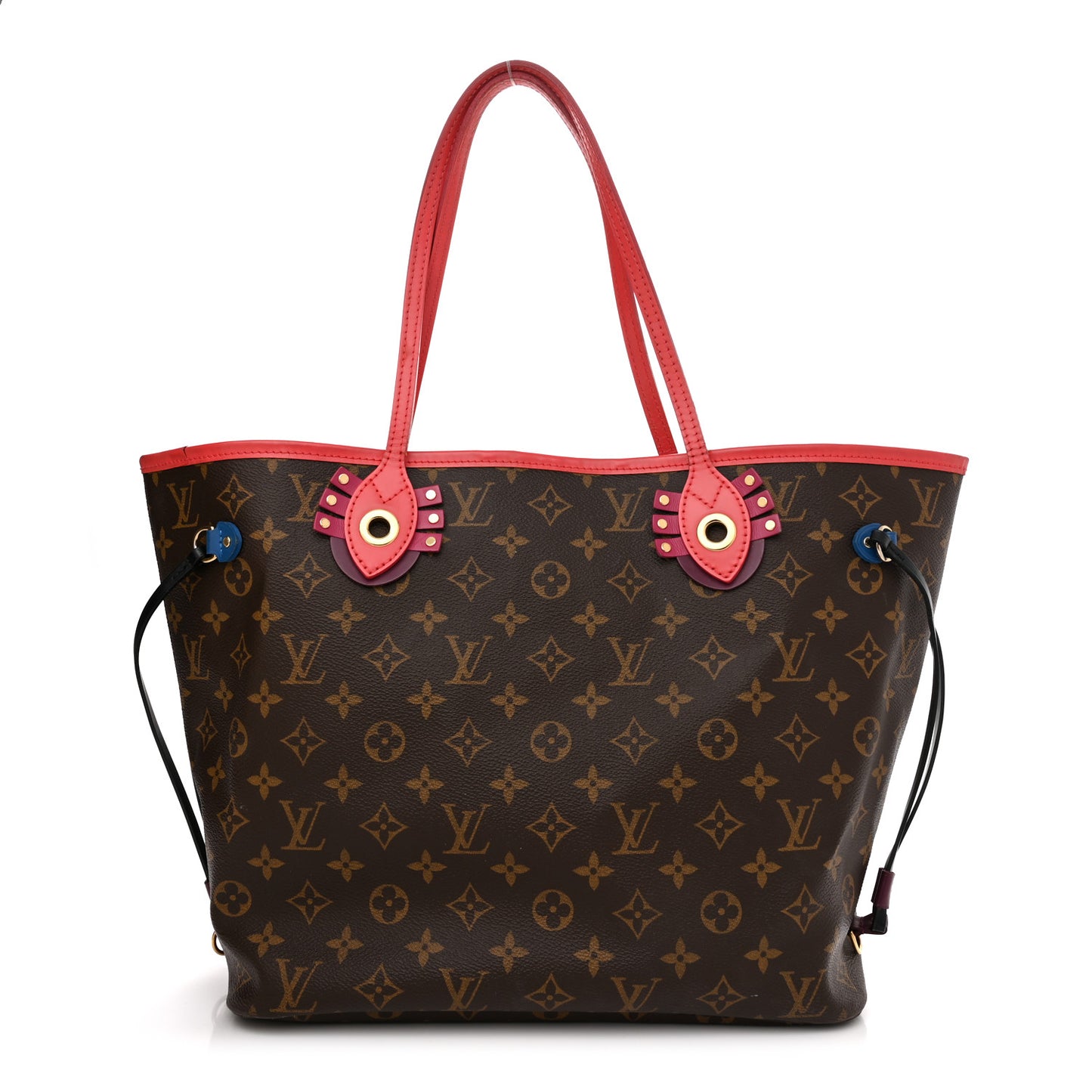 Monogram Totem Neverfull MM Flamingo