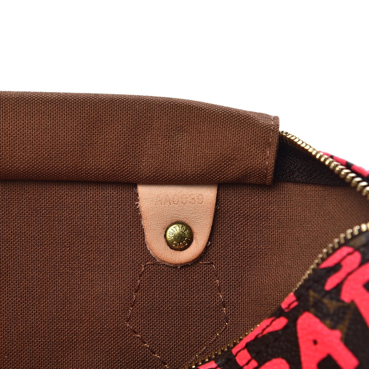 Monogram Graffiti Speedy 30 Fuchsia