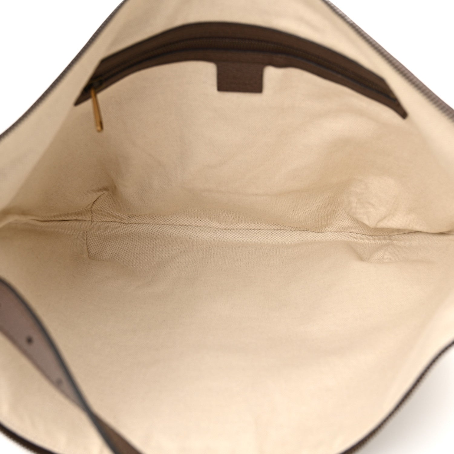 Gucci GG Supreme Monogram Web Ophidia Half Moon Hobo Brown 7 of 11
