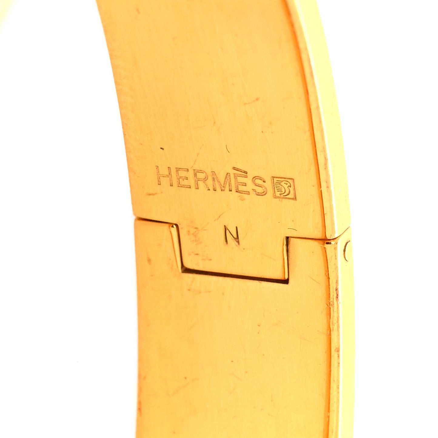 Enamel Narrow Clic Clac H Bracelet GM Iris