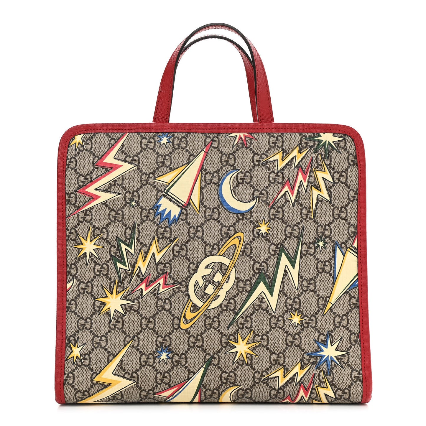 GG Supreme Monogram Space Childrens Tote