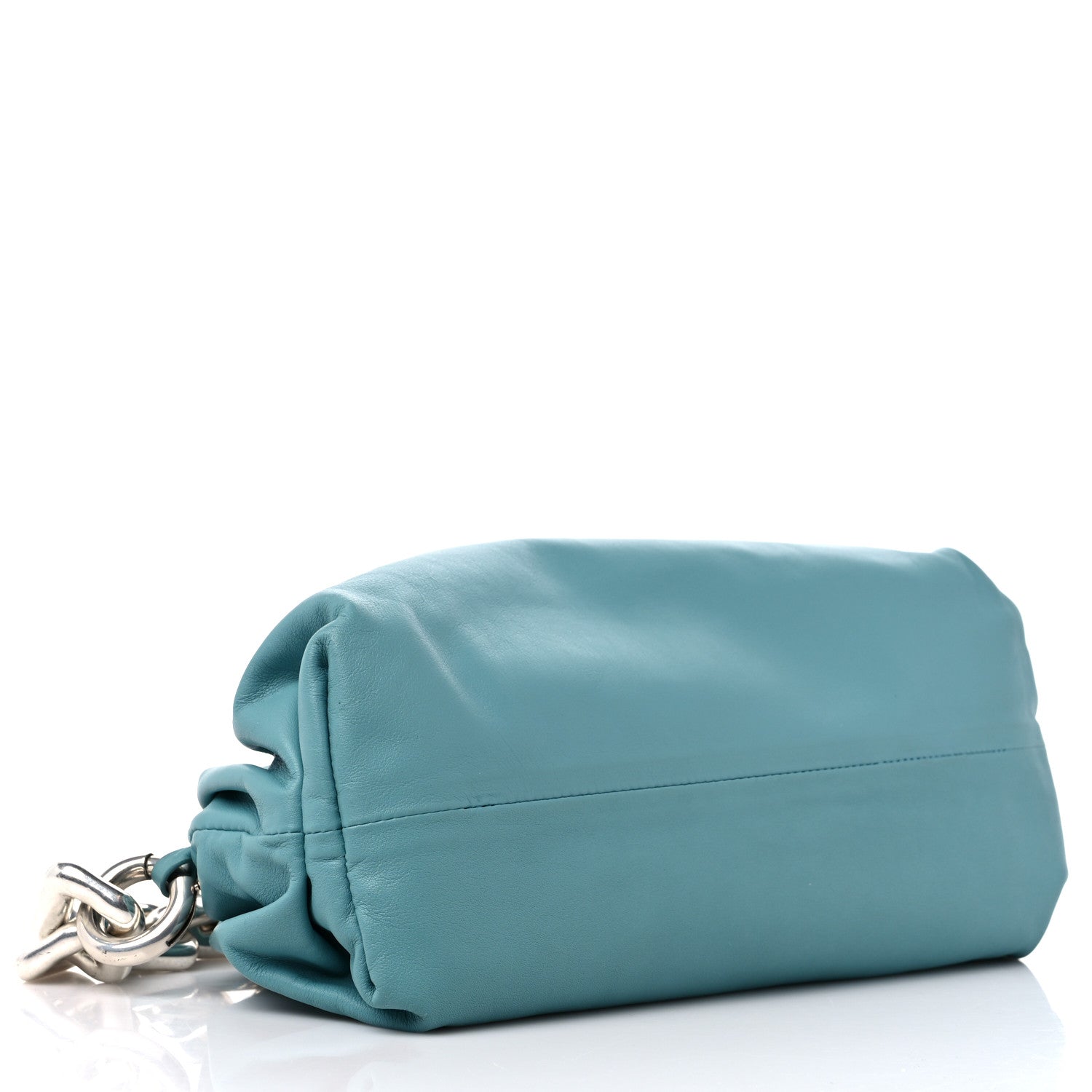 Bottega Veneta Calfskin The Pouch Chain Linloleum 4 of 8