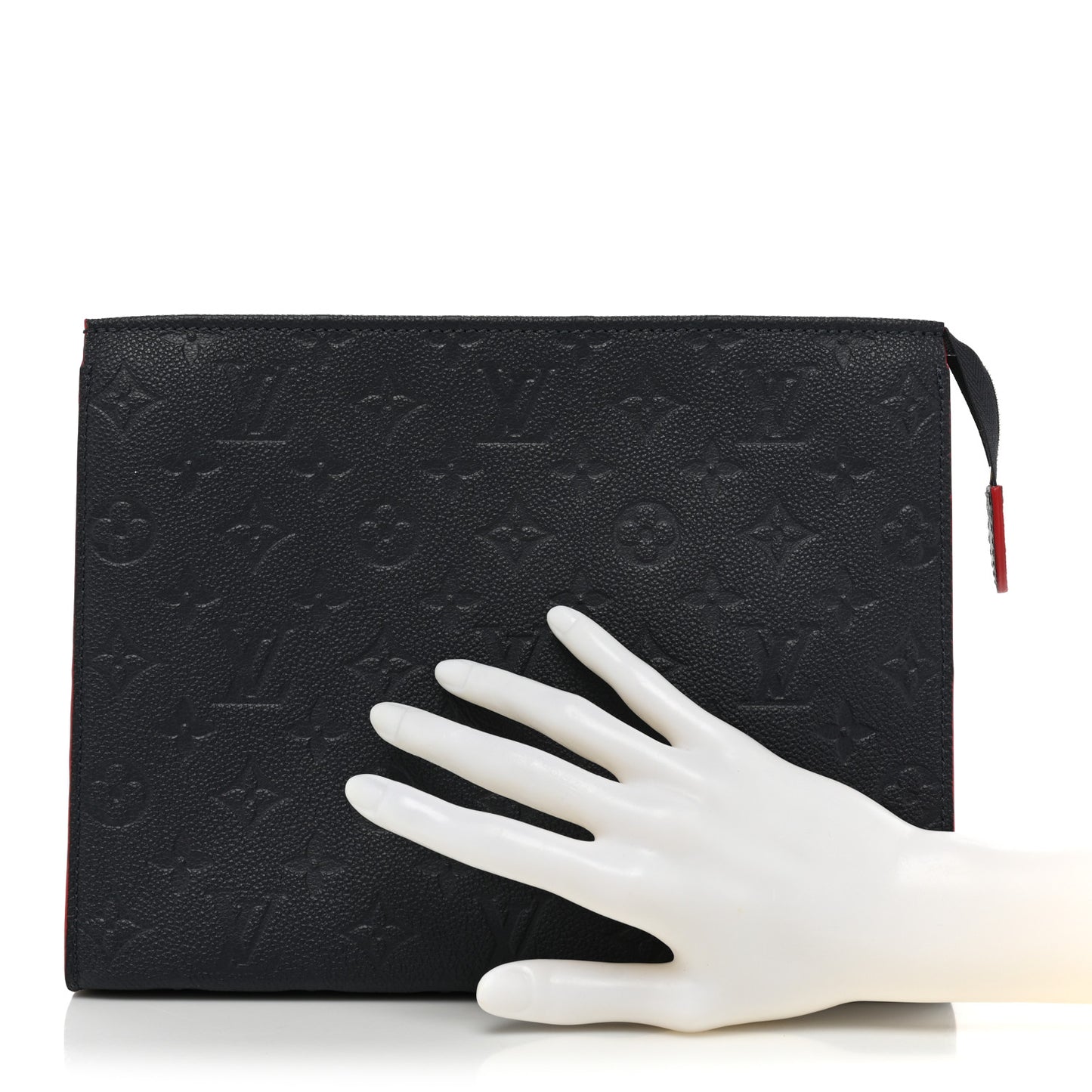 Empreinte Monogram Toiletry Pouch 26 Marine Rouge