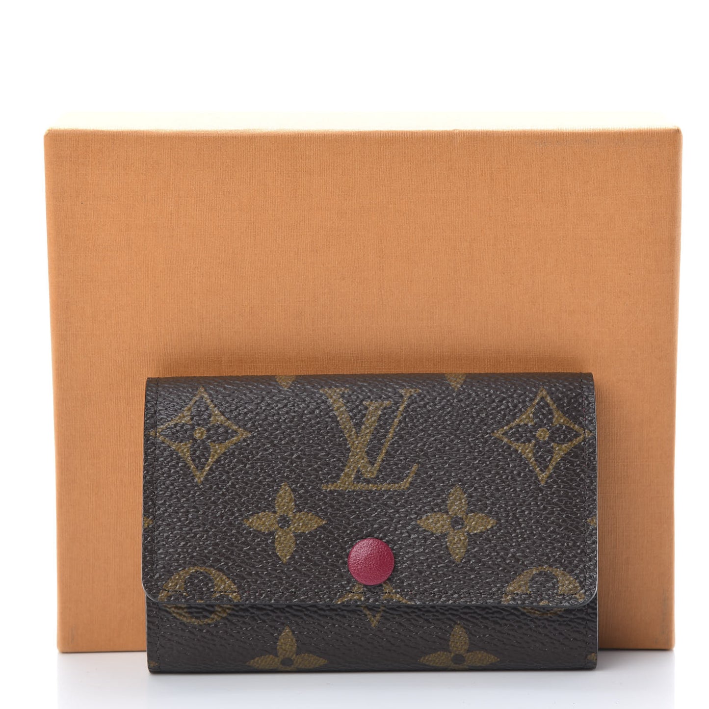 Monogram 6 Key Multicles Holder Fuchsia