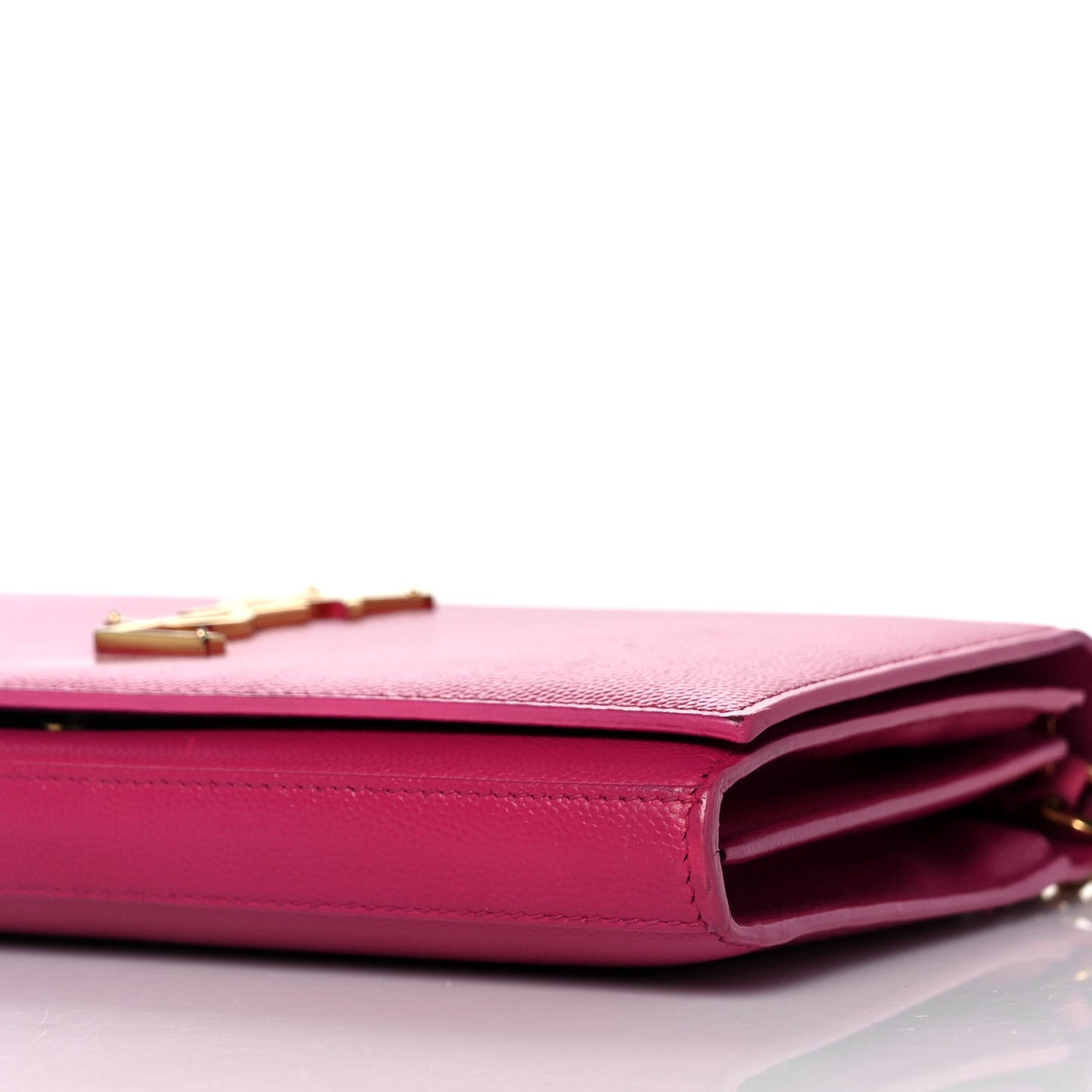 Grain De Poudre Monogram Chain Wallet Bubblegum