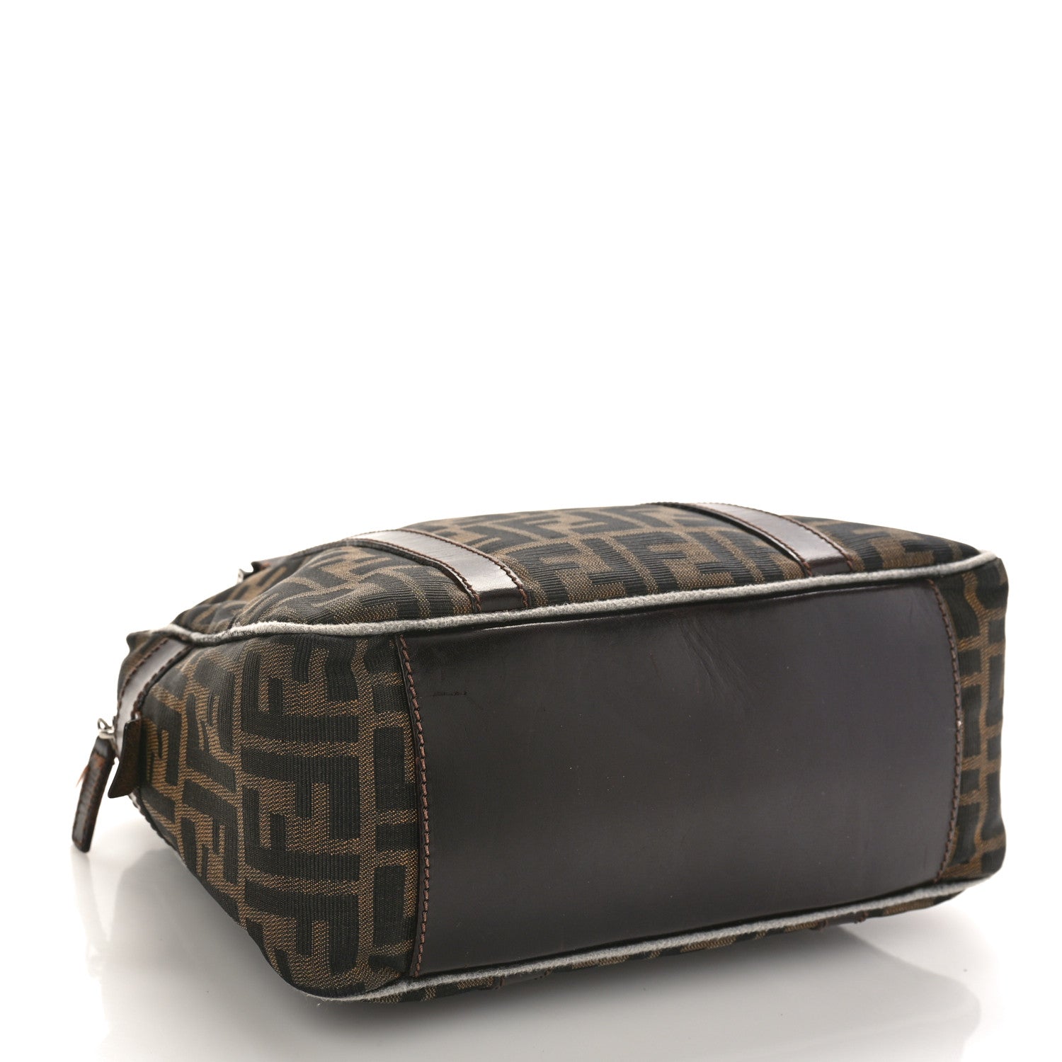 Fendi Zucca Boston Tobacco 4 of 10