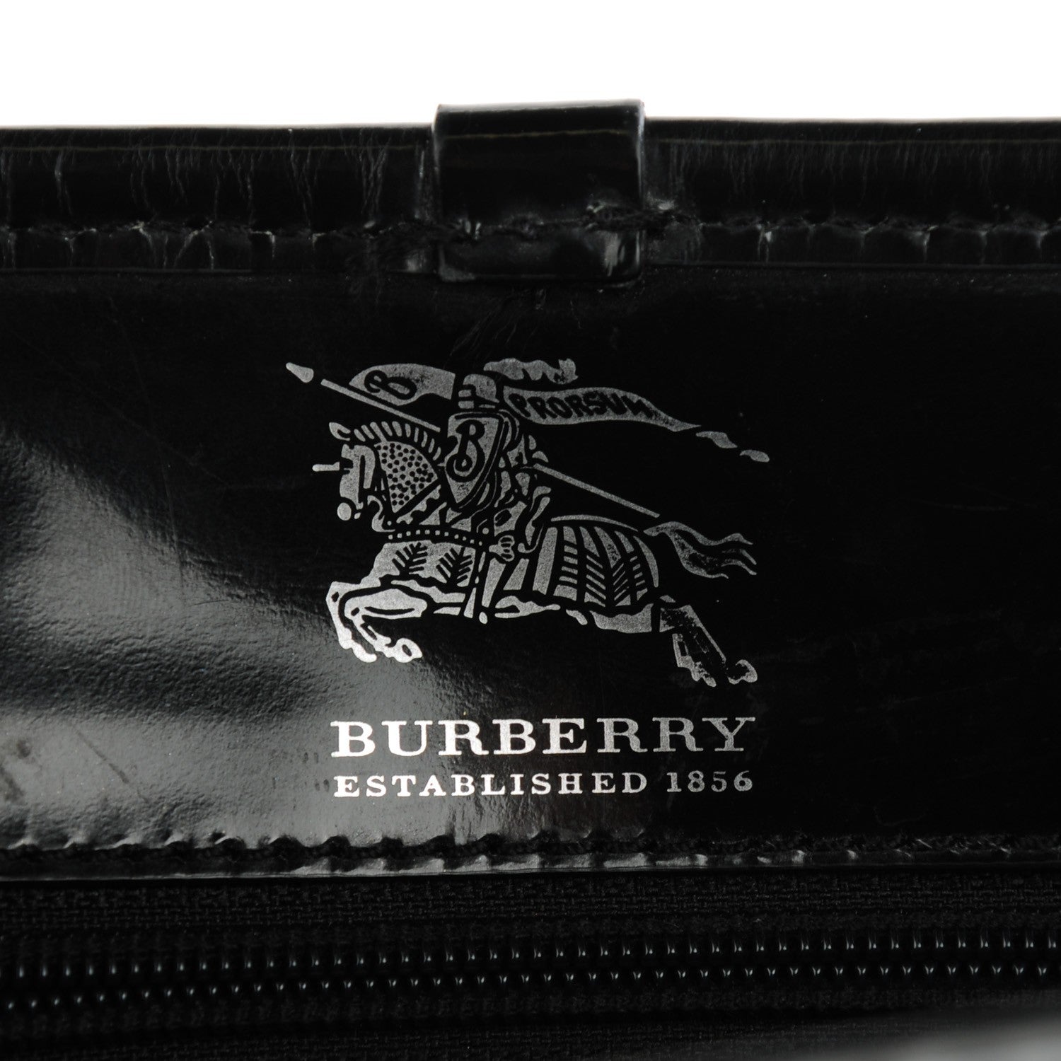 Burberry Nova Check Medium Tote Black 6 of 17