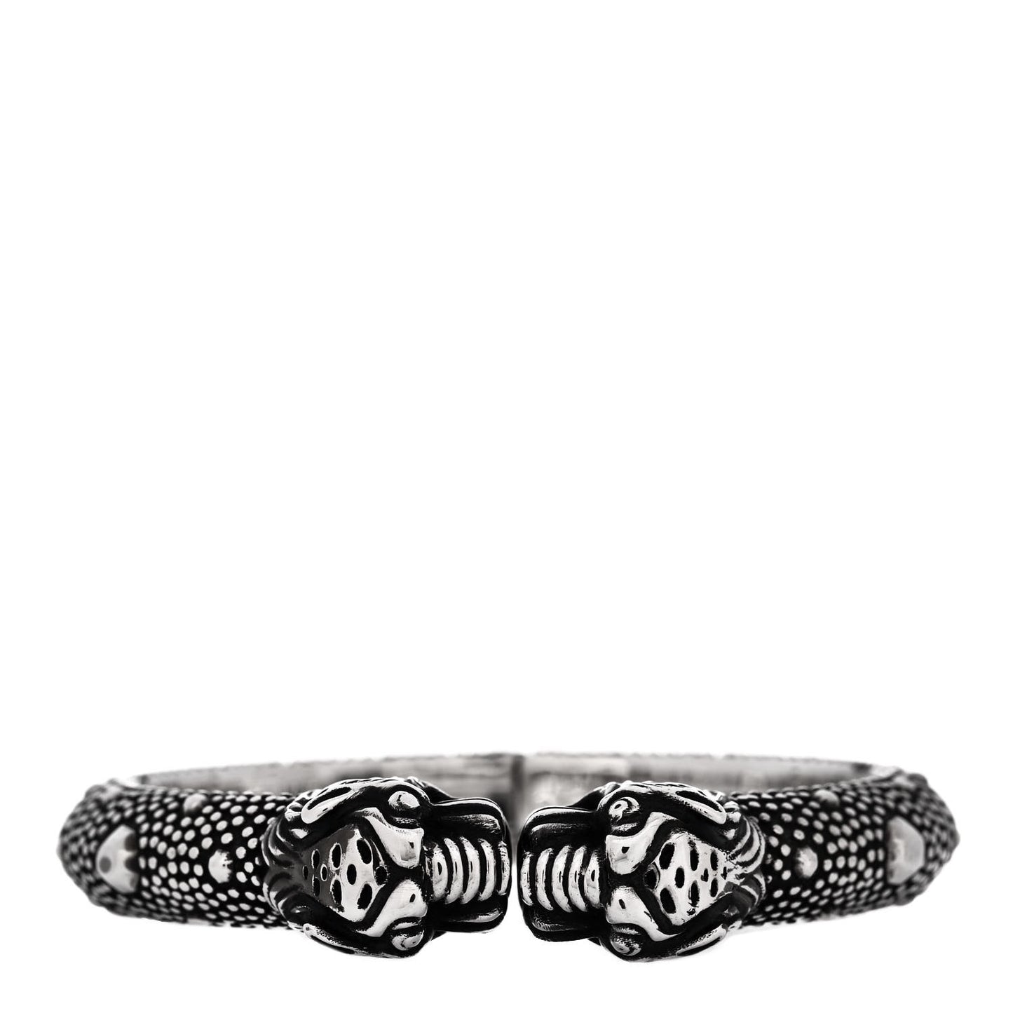 Sterling Silver Le Marche Des Merveilles Tiger Garden Hinge Bracelet