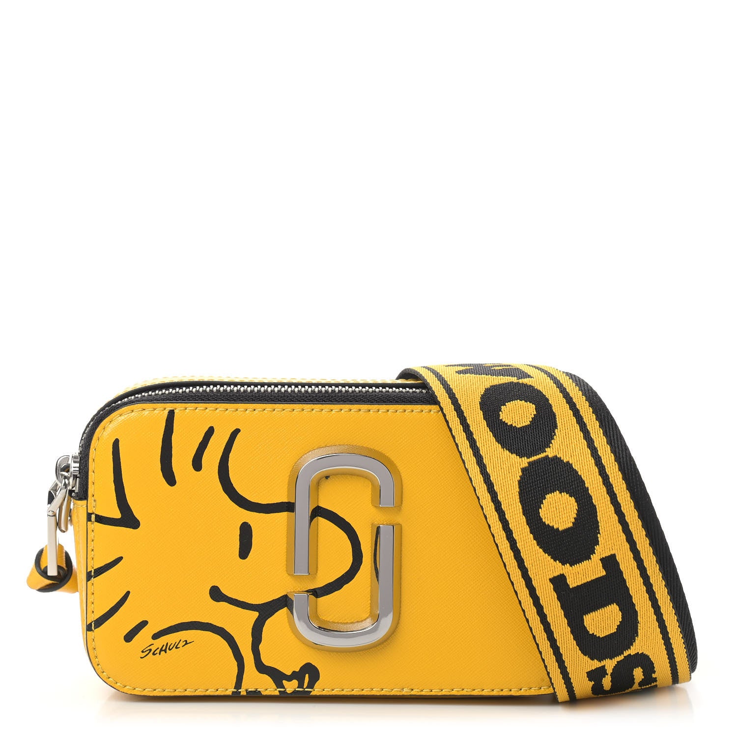 Marc Jacobs X PEANUTS Saffiano Woodstock The Snapshot Camera Bag