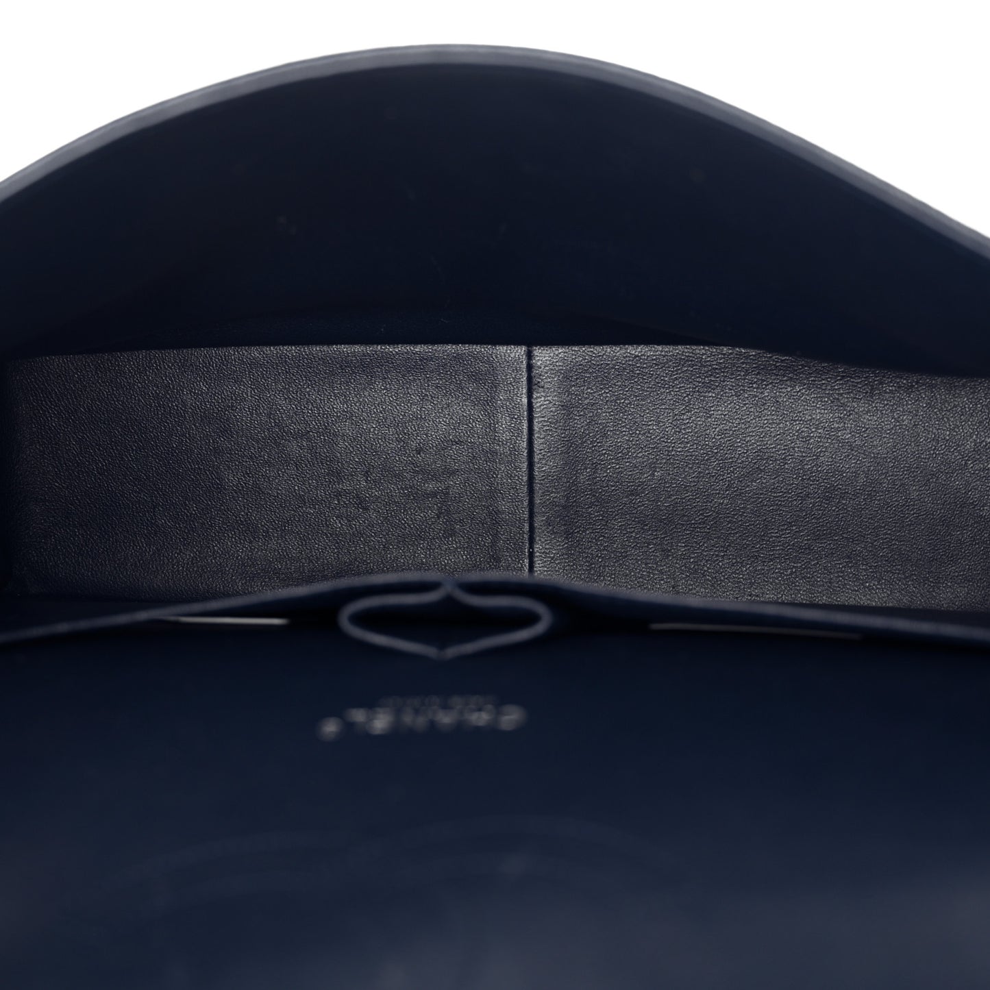 Caviar Quilted Maxi Double Flap Navy Blue