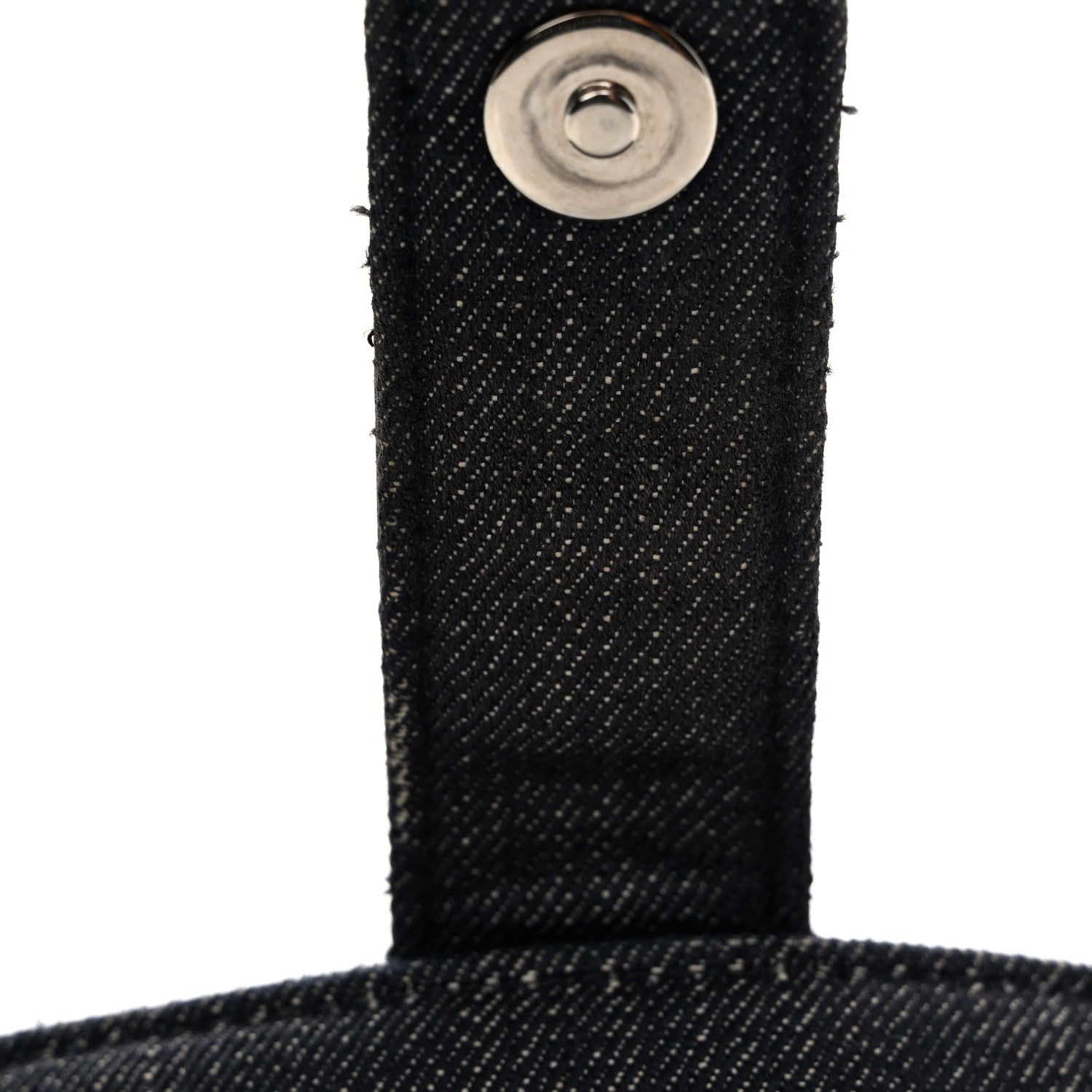 Chanel Canvas Deauville Phone Holder Crossbody Dark Blue 14 of 14