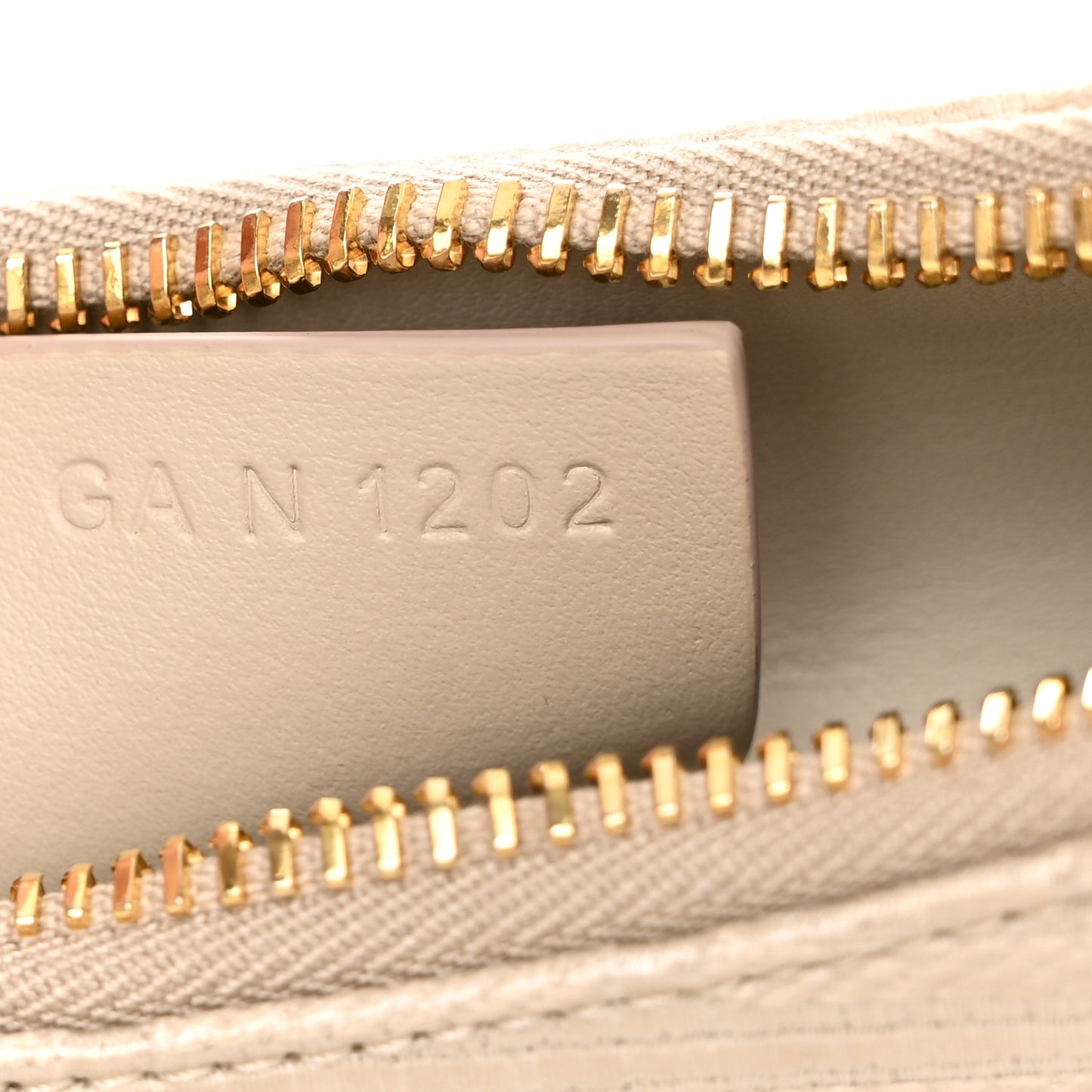 Coated Canvas Logo 4G Embossed Small Moon Cut Out Shoulder Bag Natural Beige