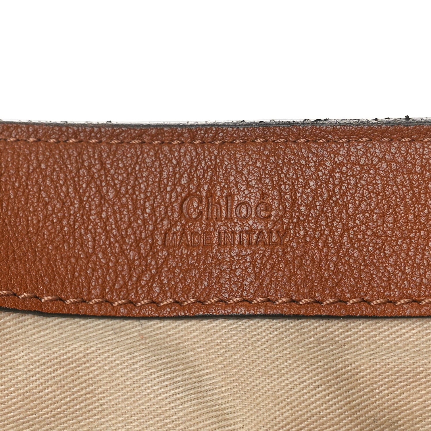 Chloe Calfskin Medium Faye Day Shoulder Bag Tan 6 of 11