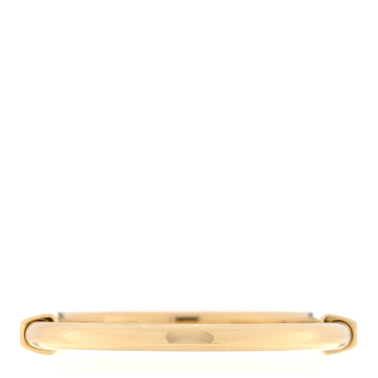Tiffany 18K Yellow Gold Tiffany Lock Bangle Bracelet 3 of 5