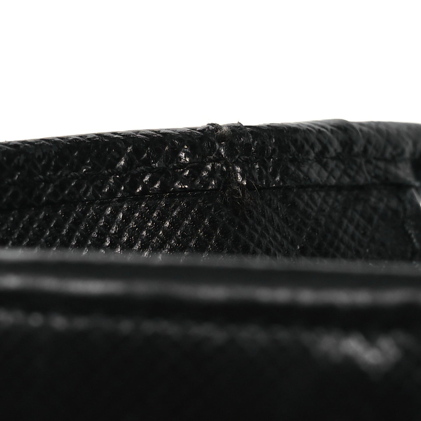Saffiano Bow Continental Wallet Black