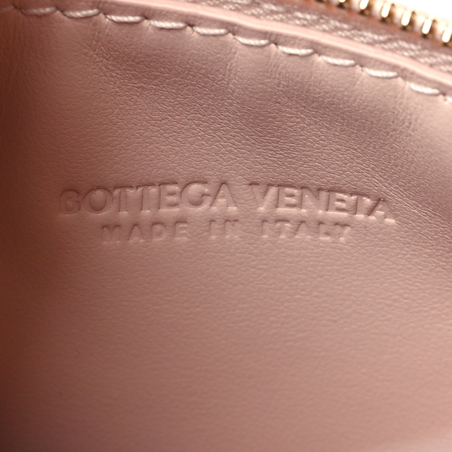 Nappa Intrecciato Mini Sunrise Lotus