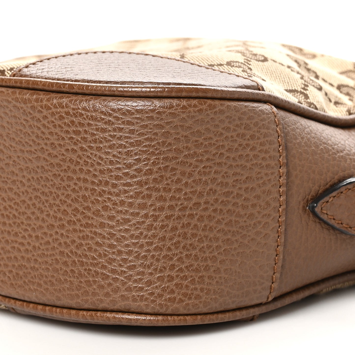 Monogram Mini Bree Messenger Bag Beige Tabacco