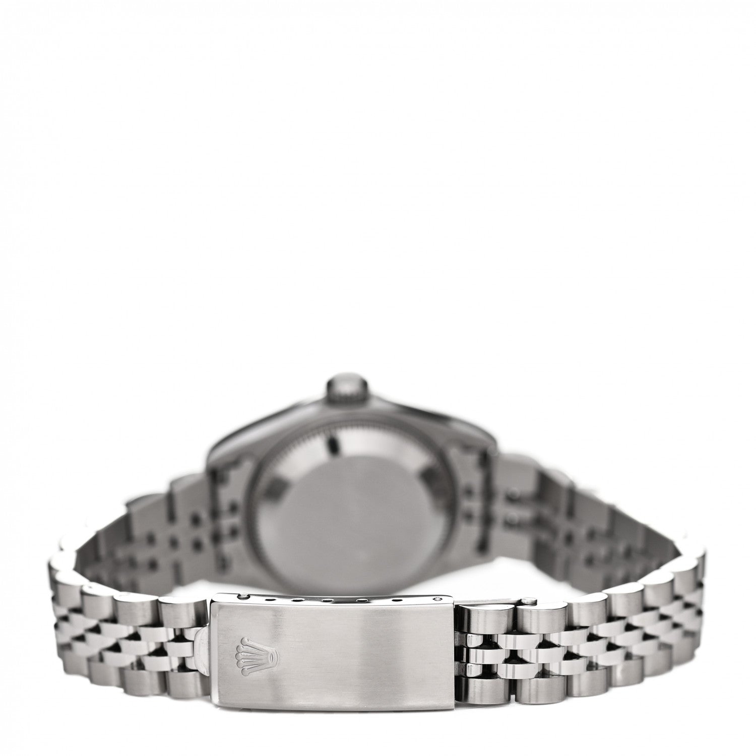 Rolex Stainless Steel 18K White Gold 26mm Oyster Perpetual Datejust Watch Silver 69174 2 of 3