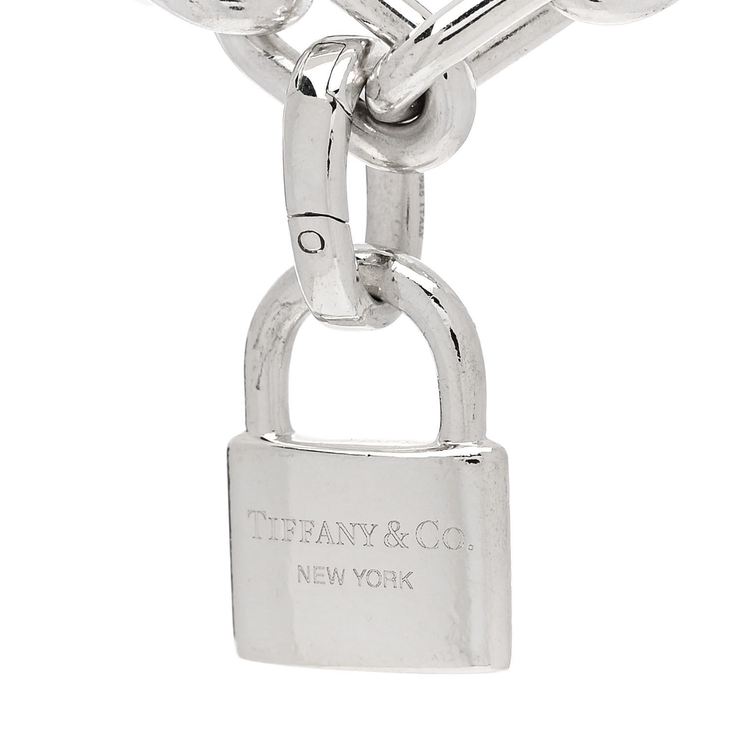 Sterling Silver Freshwater Cultured Pearl HardWear Lock Bracelet