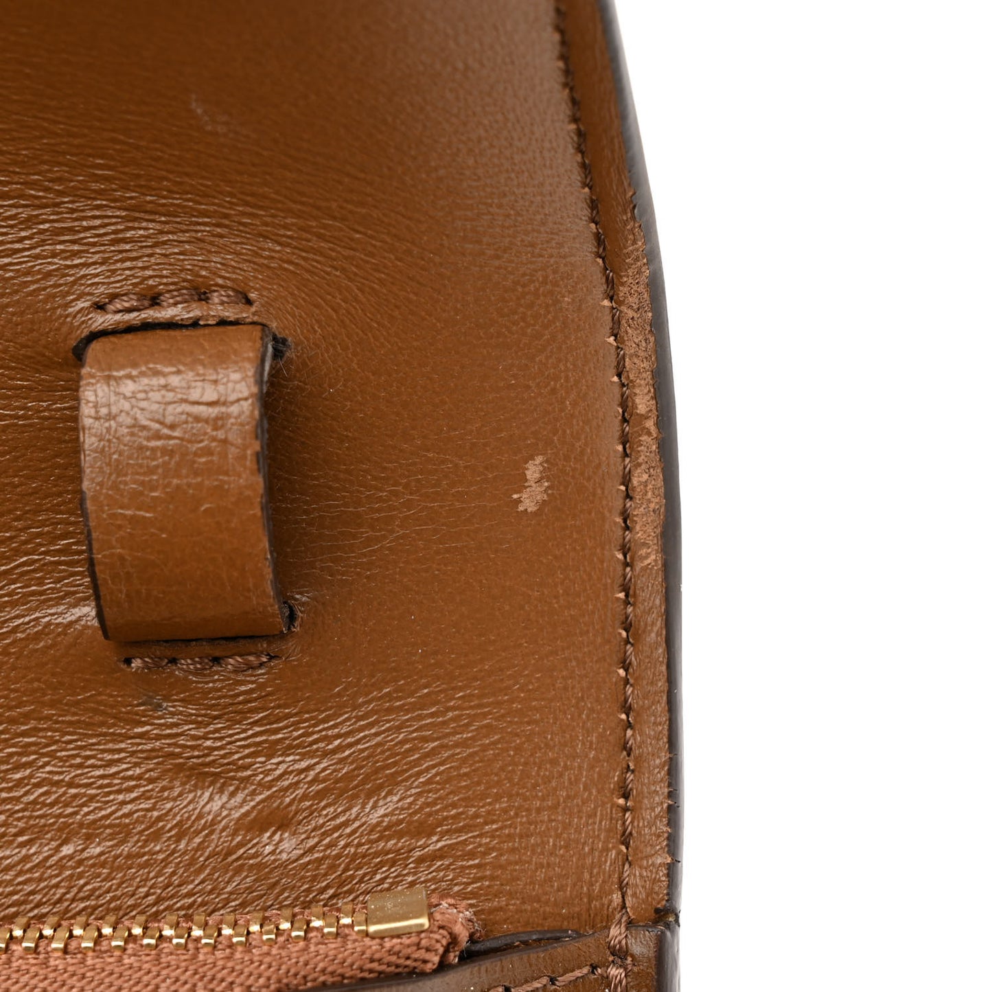 Box Calfskin Medium Classic Box Flap Bag Camel